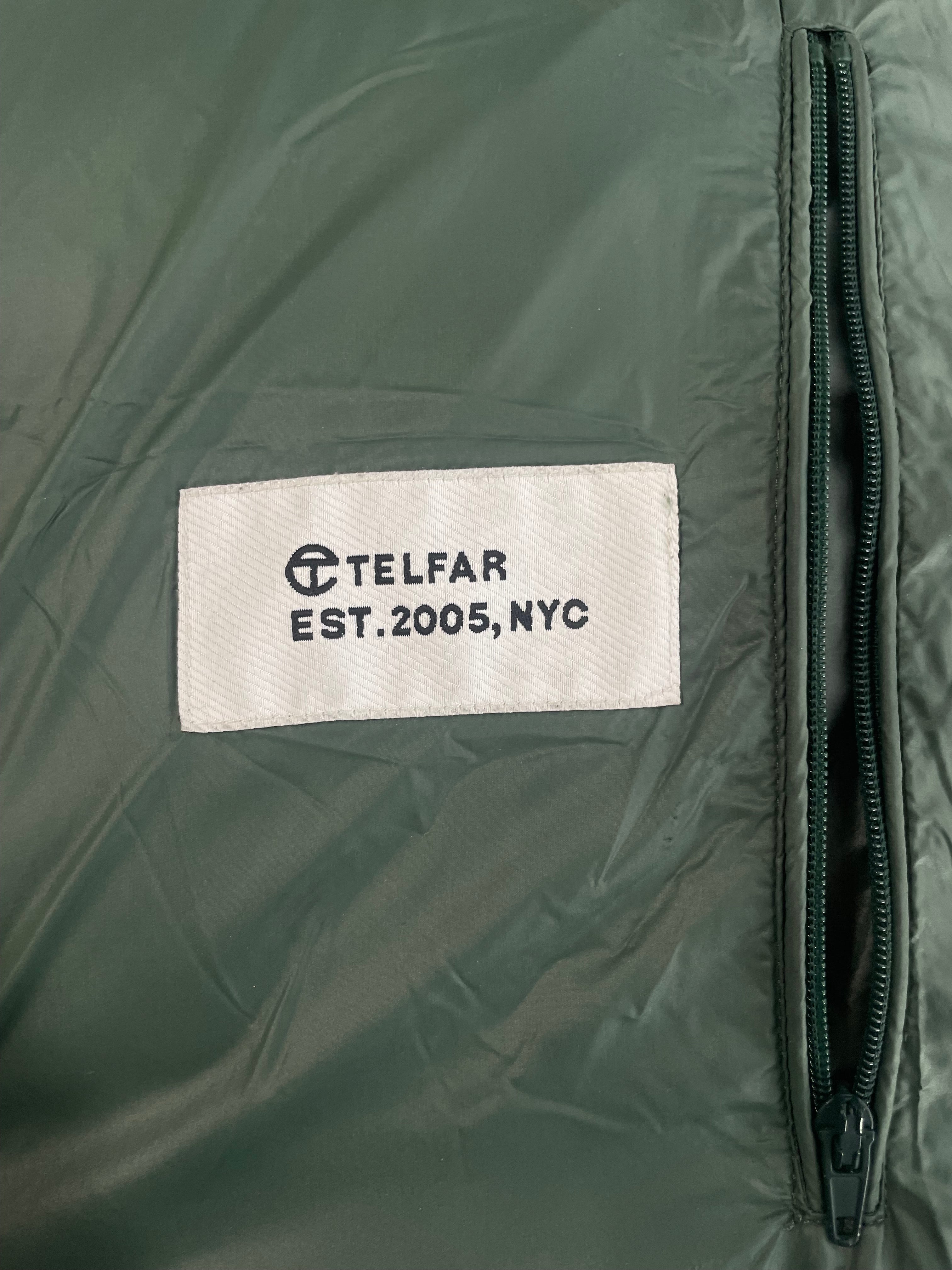 Telfar/Trench Coat/M/Nylon/GRN/PUFFER DOWN LONG COAT view 8