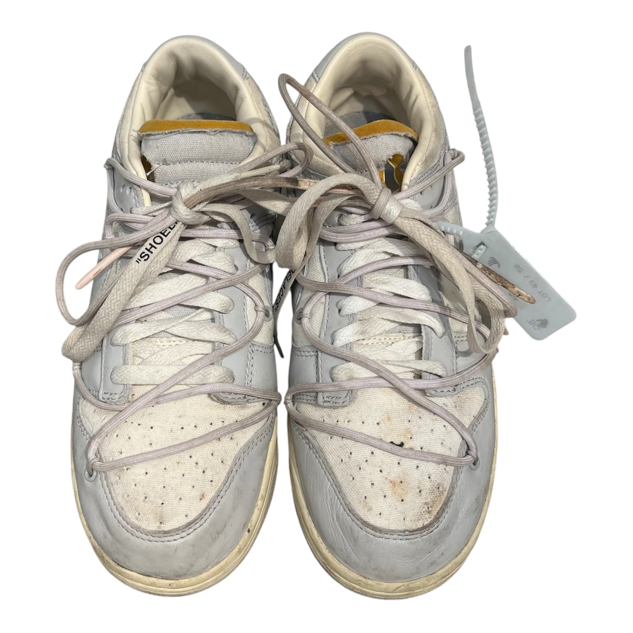 OFF-WHITE/NIKE/Low-Sneakers/US 9/Leather/GRY/wht gry dm1602-123 view 5