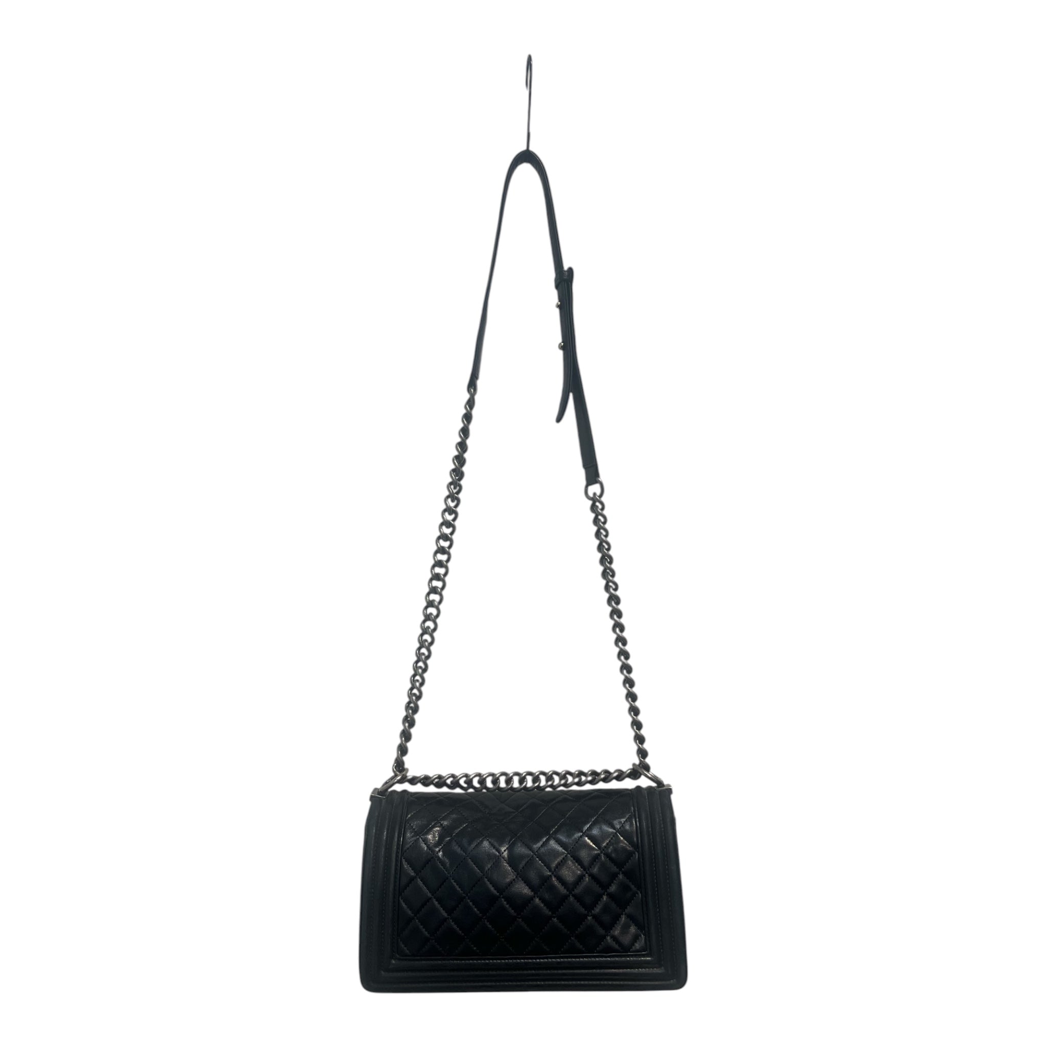CHANEL/Bag/Leather/BLK/gsrjh view 3