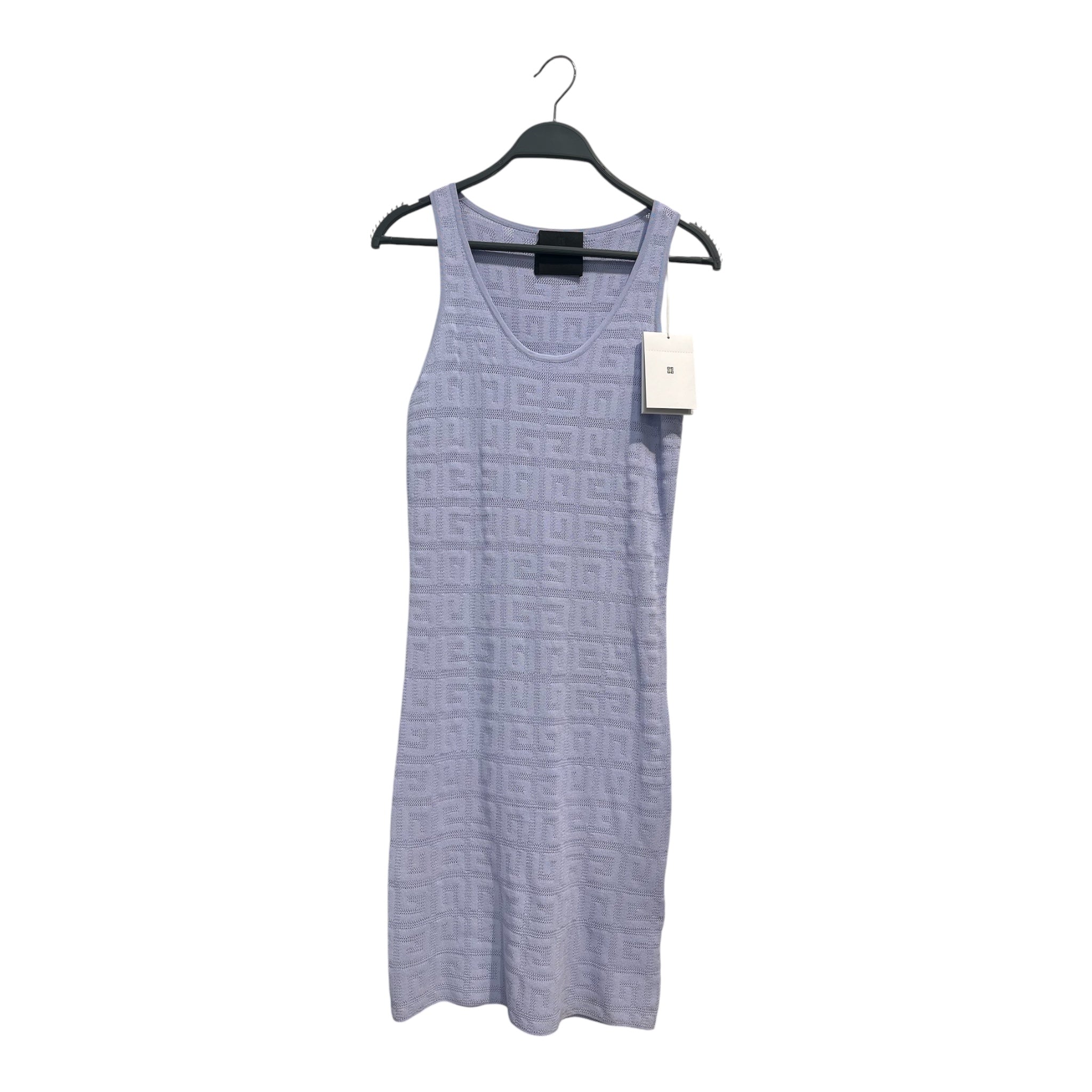 GIVENCHY/SL Dress/M/Monogram/PPL/4G JACQUARD KNIT LAVENDAR view 1