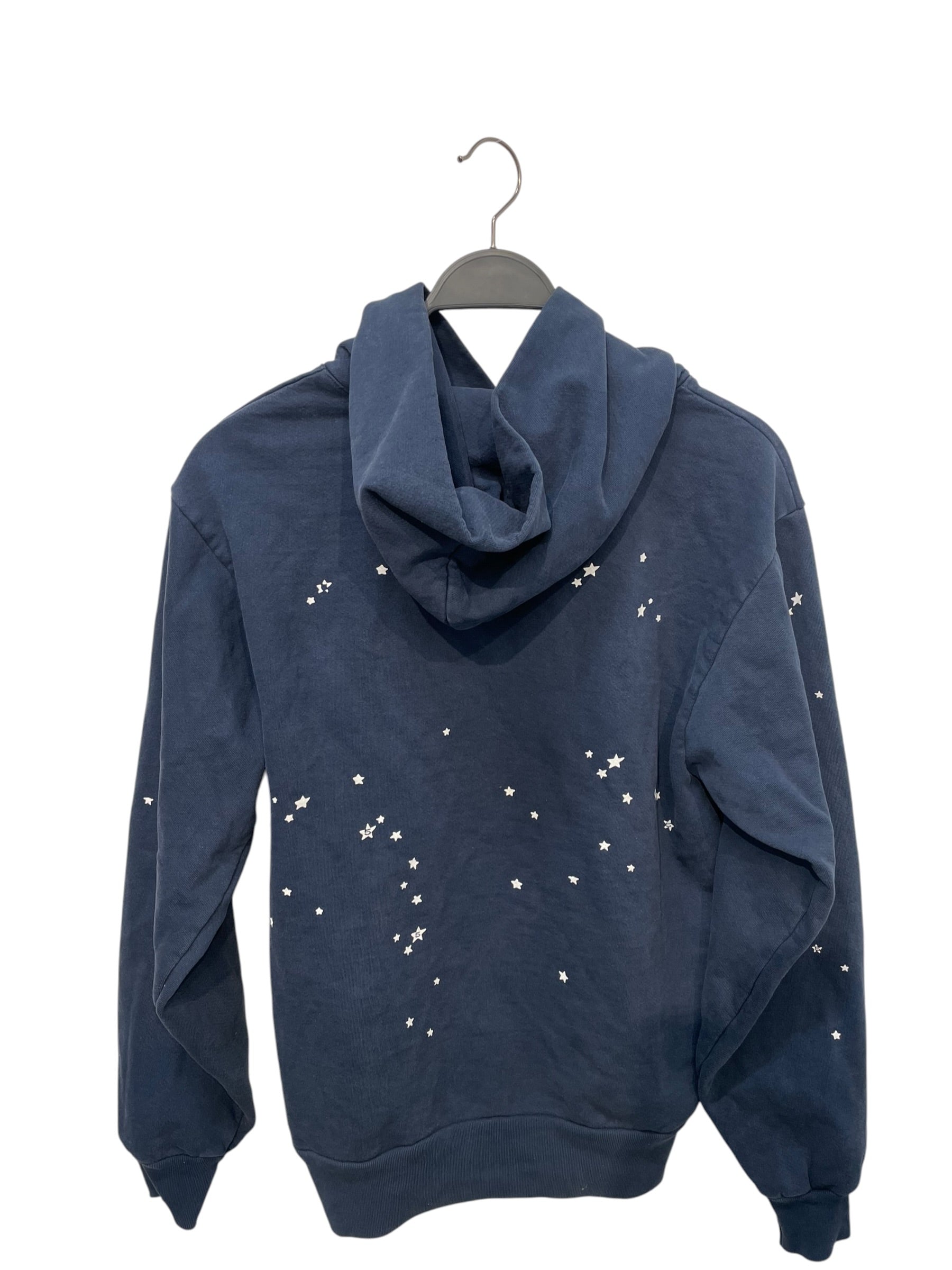 Sp5der/Hoodie/S/Graphic/Cotton/BLU/ATLANTA view 2