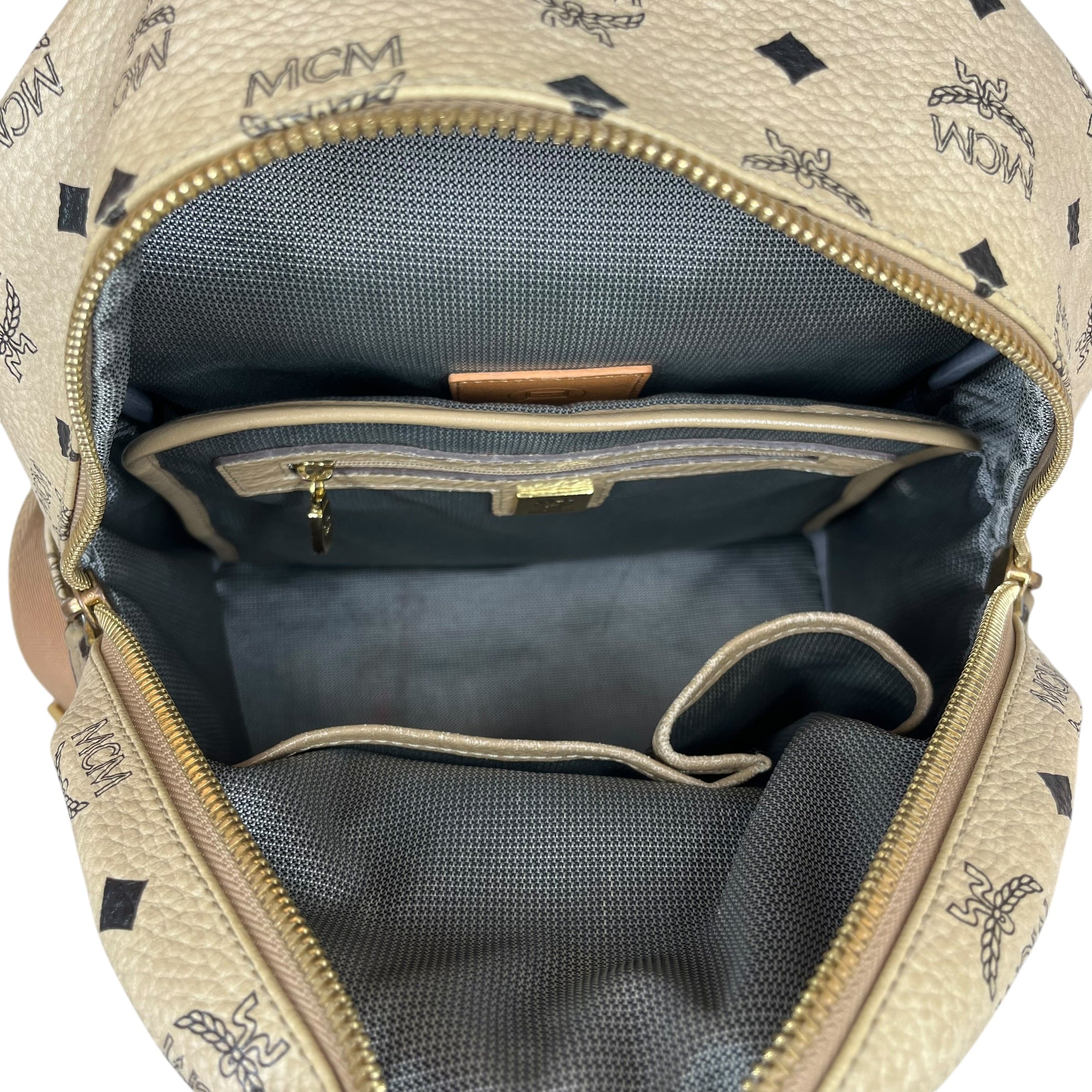 MCM/Bag/Leather/BEG/visetos view 4
