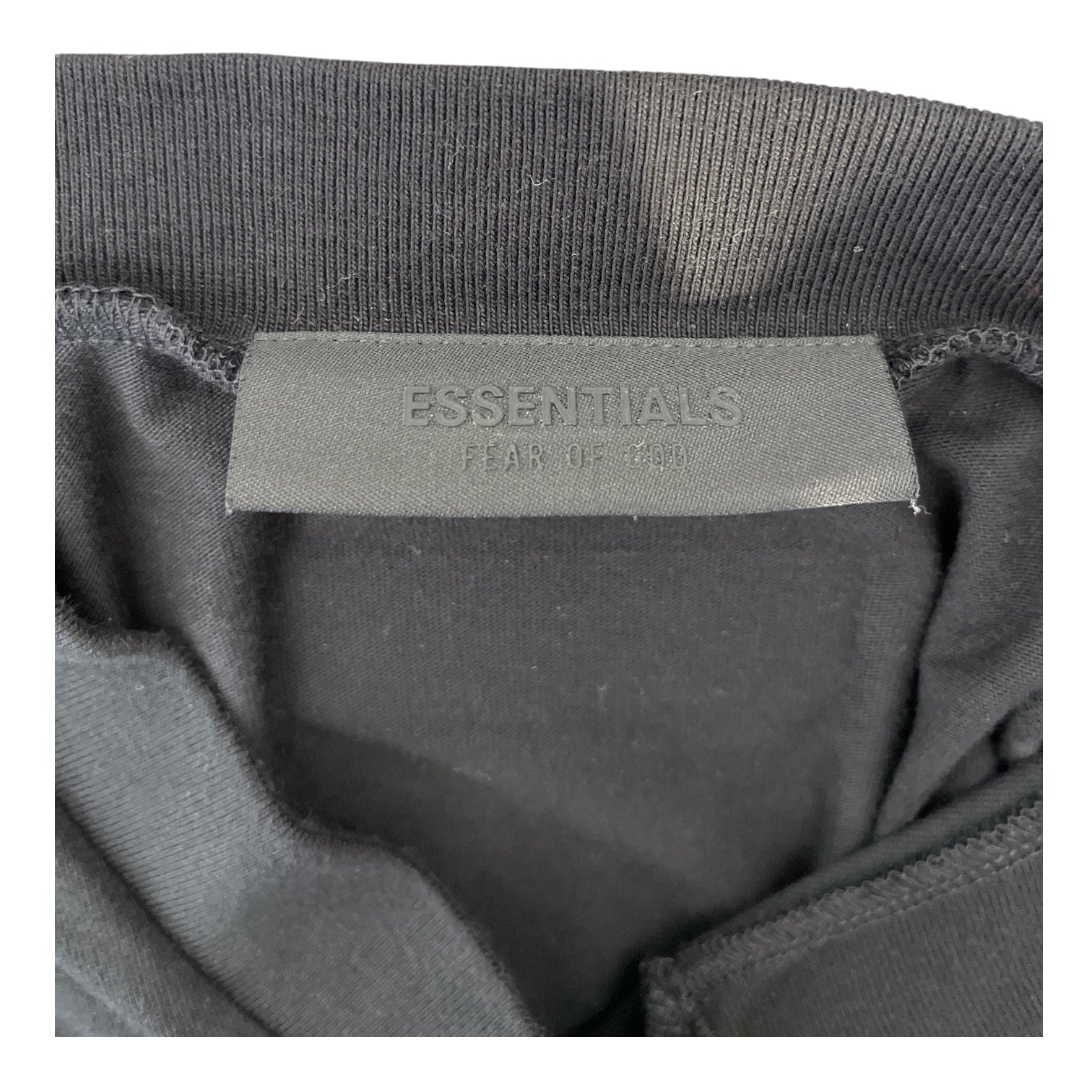 FOG ESSENTIALS/T-Shirt/L/Cotton/BLK/V-Neck view 3