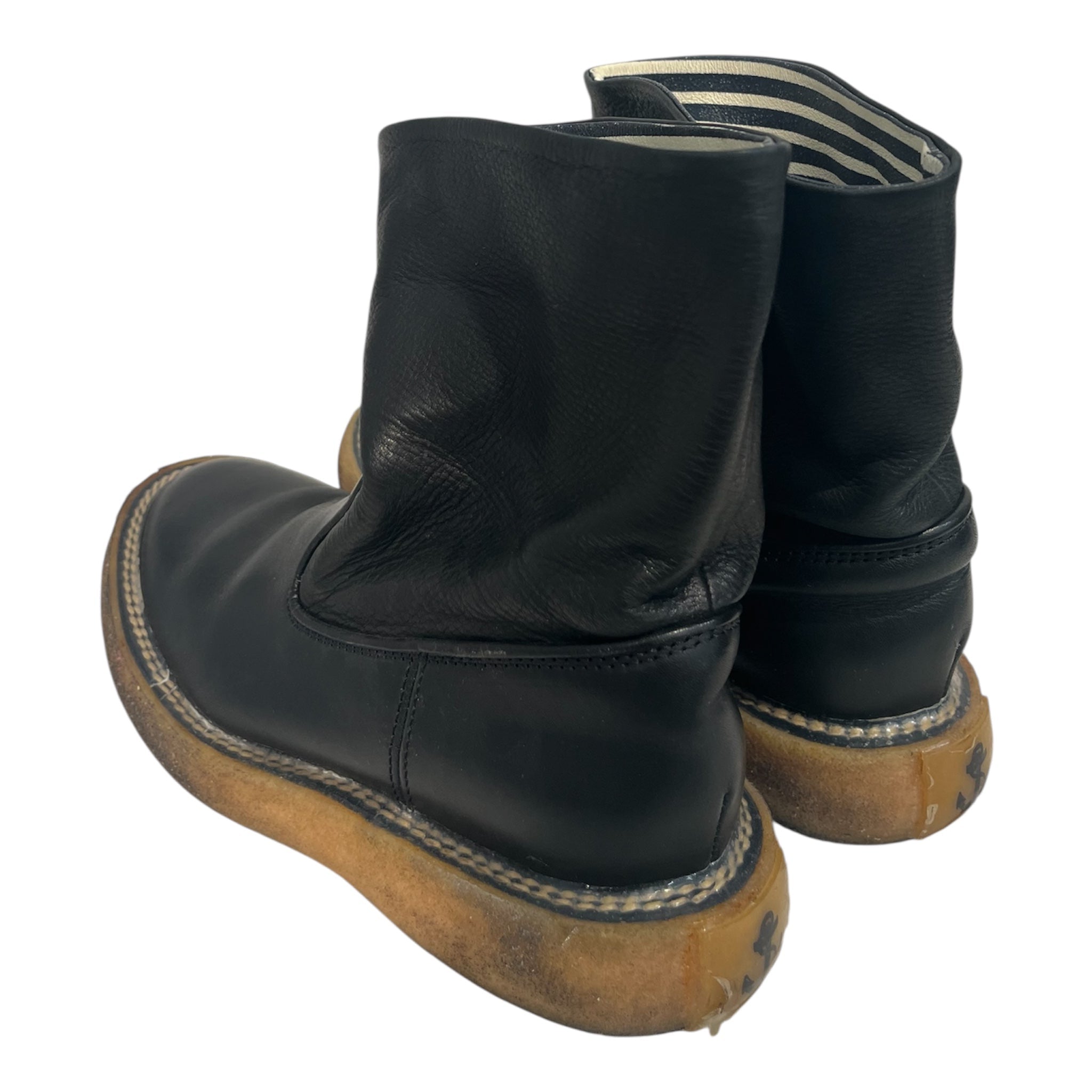 KAPITAL/Boots/US 10/Leather/BLK/Side Gore/popeye boots view 2