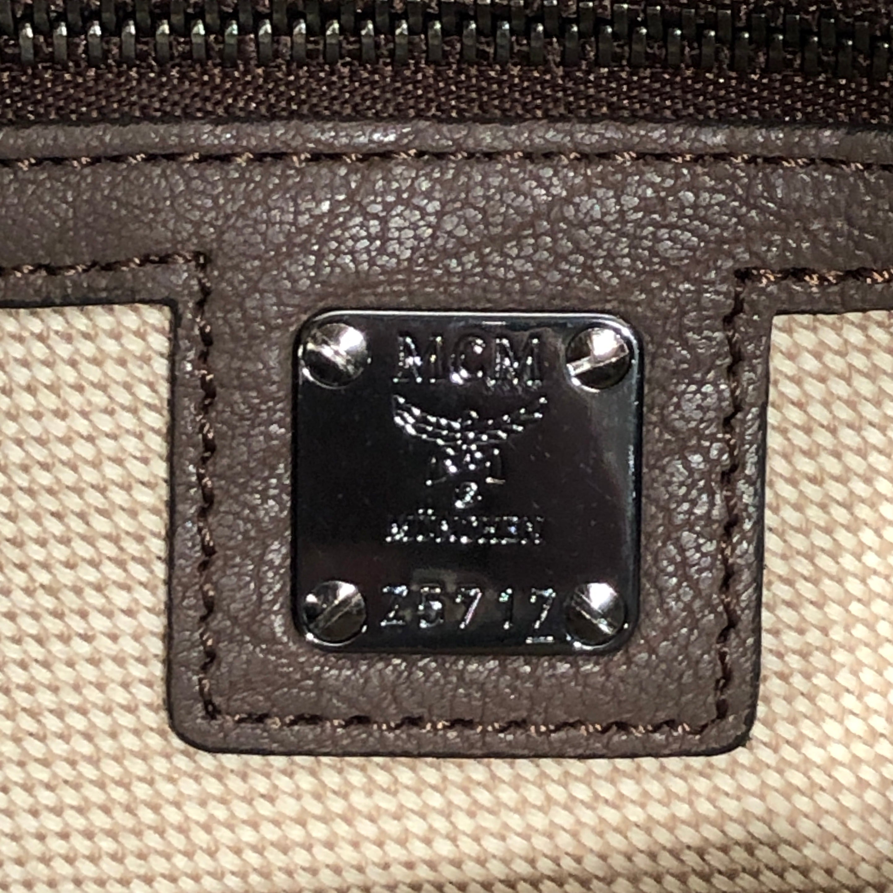 MCM/Cross Body Bag/Leather/GRY/ view 6