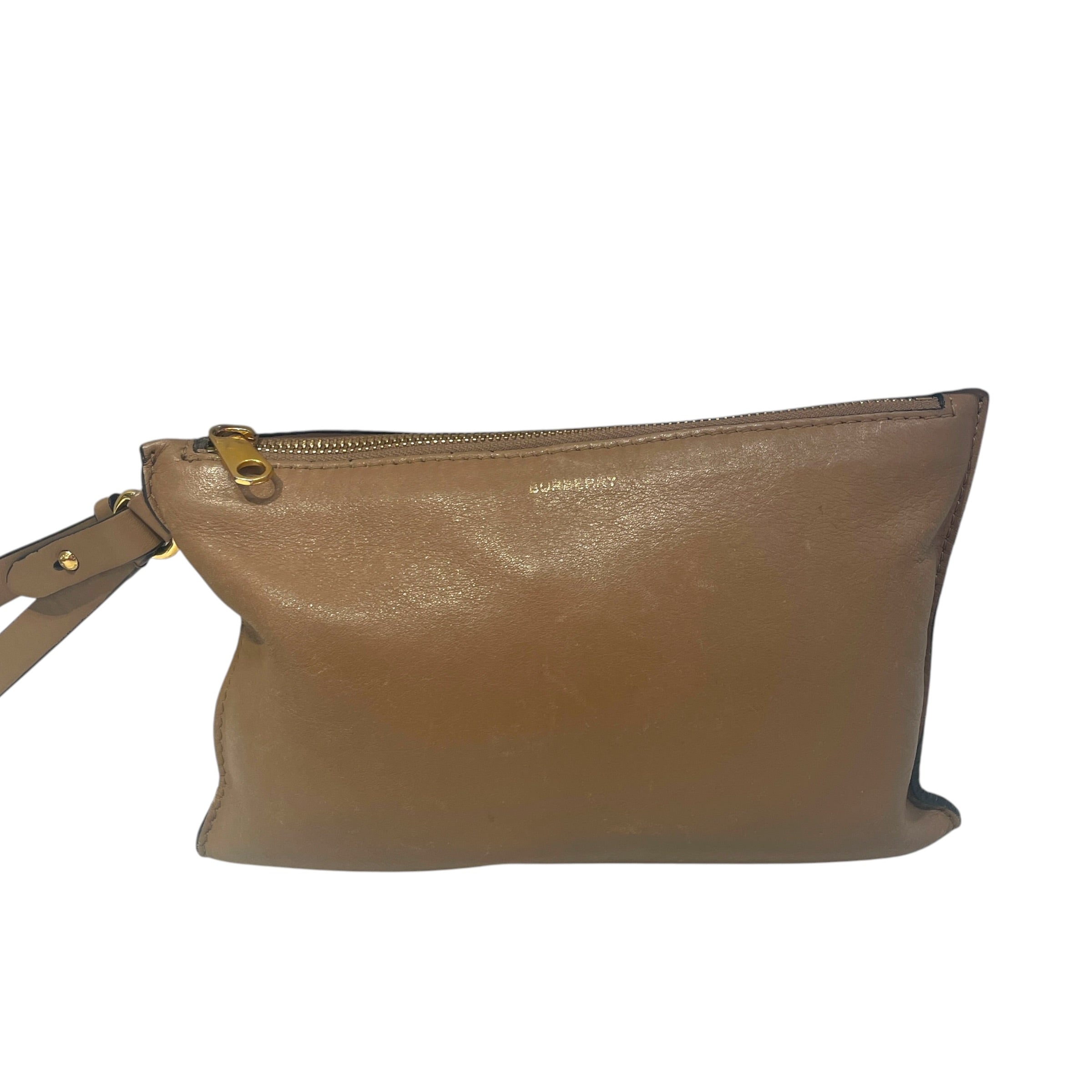 BURBERRY/Pouch/Leather/BRW/ view 1