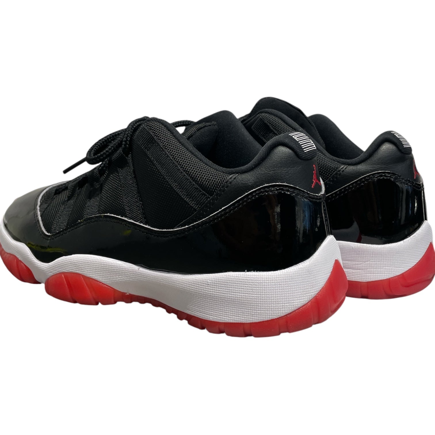 NIKE/AIR JORDAN 11 RETRO LOW/Low-Sneakers/US 11/Leather/BLK/FV5104-006 view 2