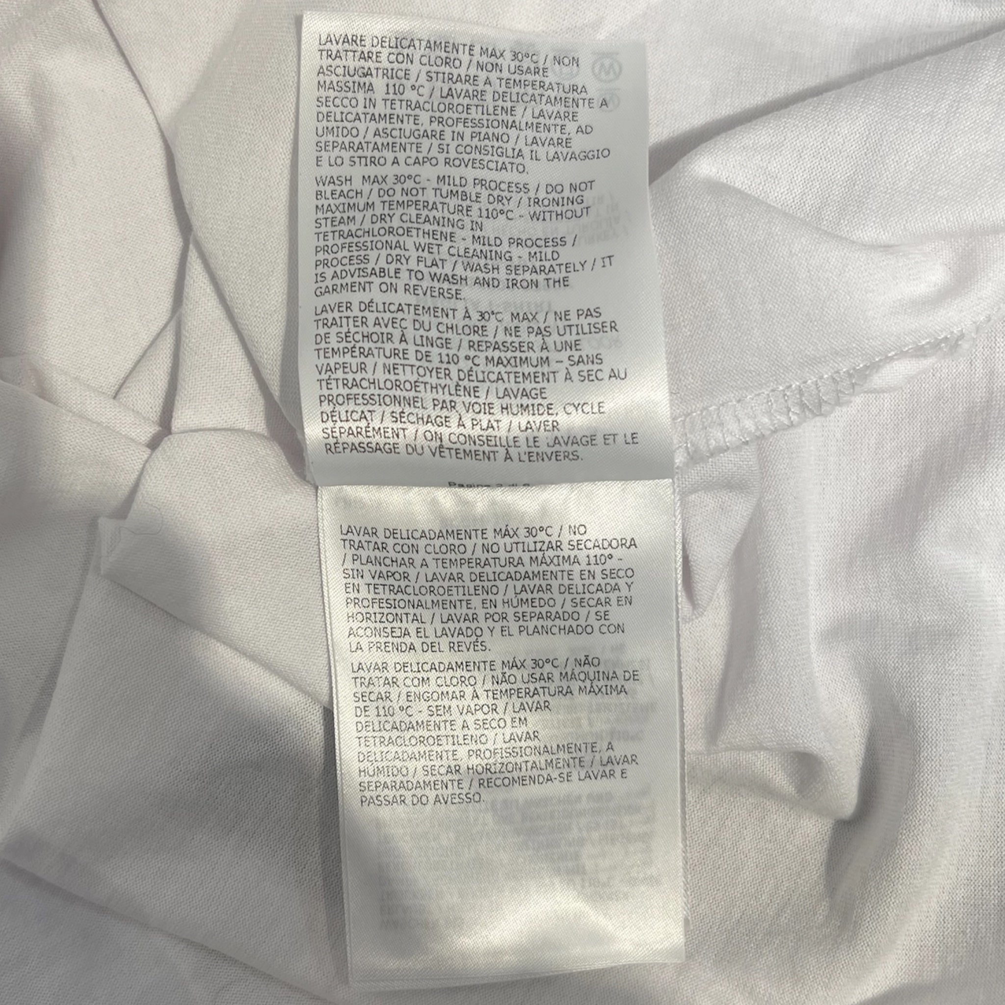 MONCLER/T-Shirt/XL/Cotton/WHT/POCKET T SIZE view 5