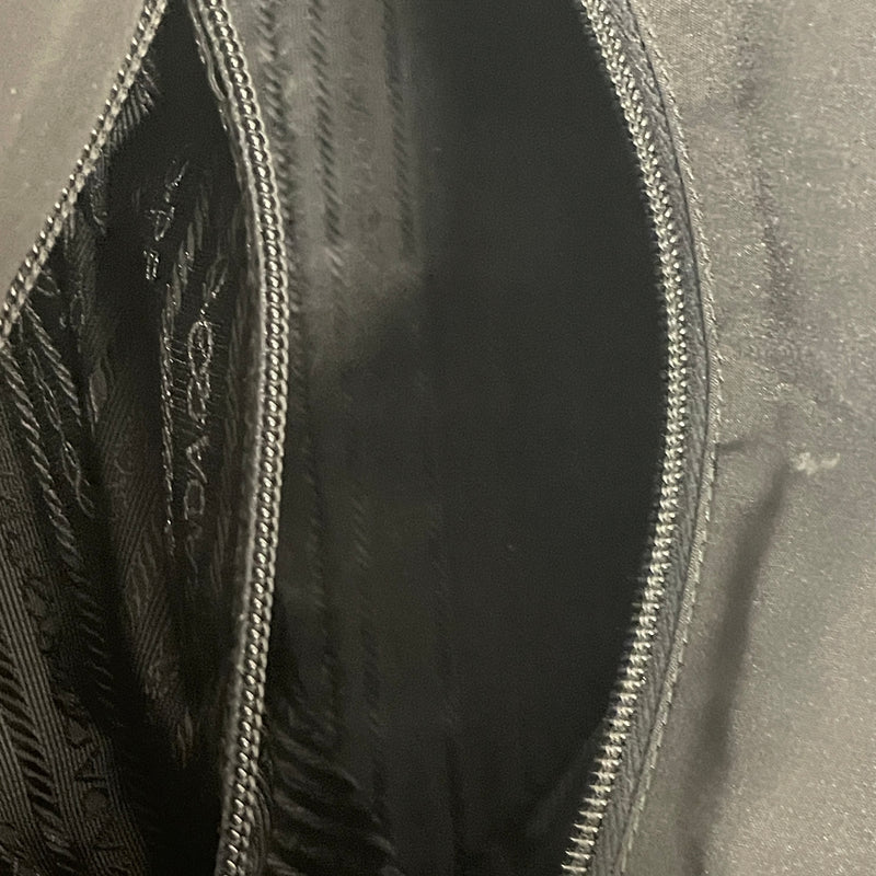 PRADA/Hand Bag/M/Nylon/BLK/V4MDBKK