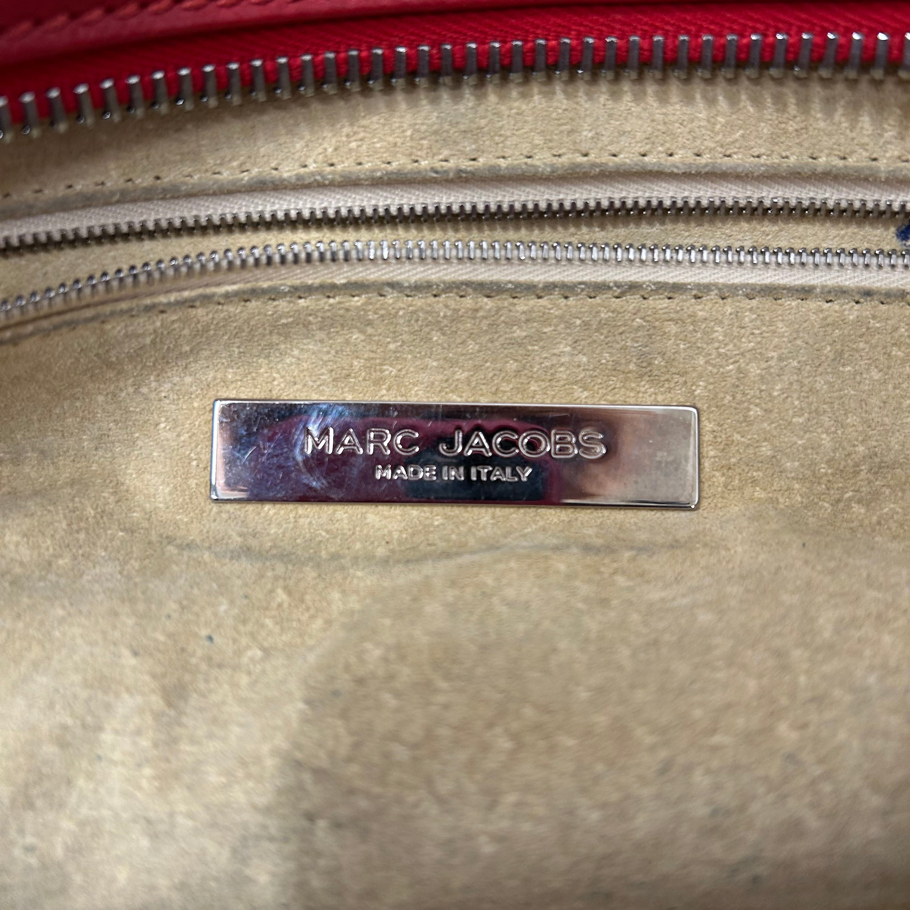 MARC JACOBS/Bag/Leather/RED/Red Leather Silver Hardware view 5