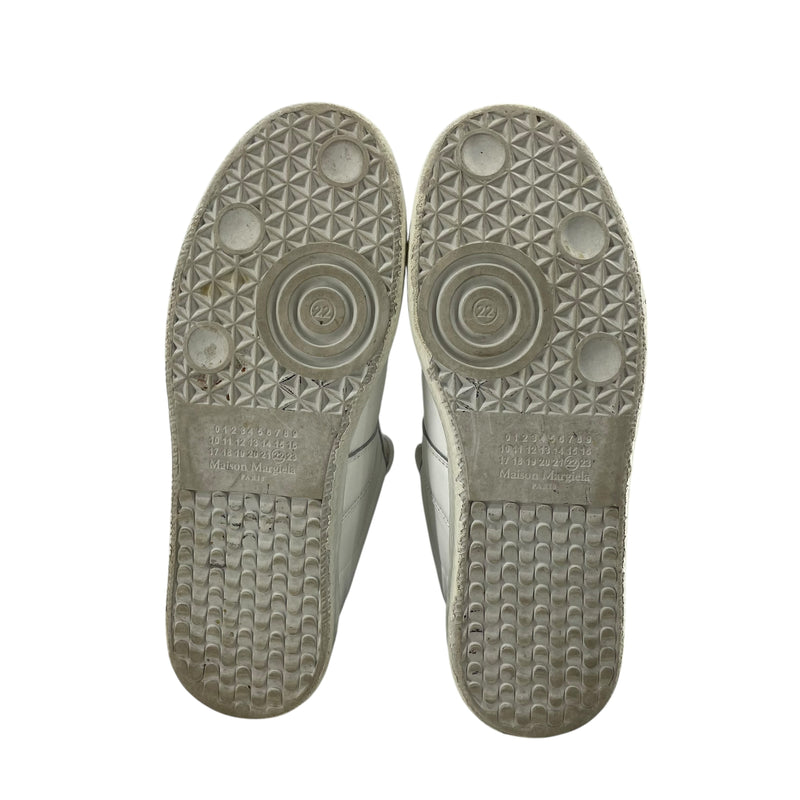 Maison Margiela/Low-Sneakers/EU 39/Polyester/WHT/PATENT REPLICA GATS