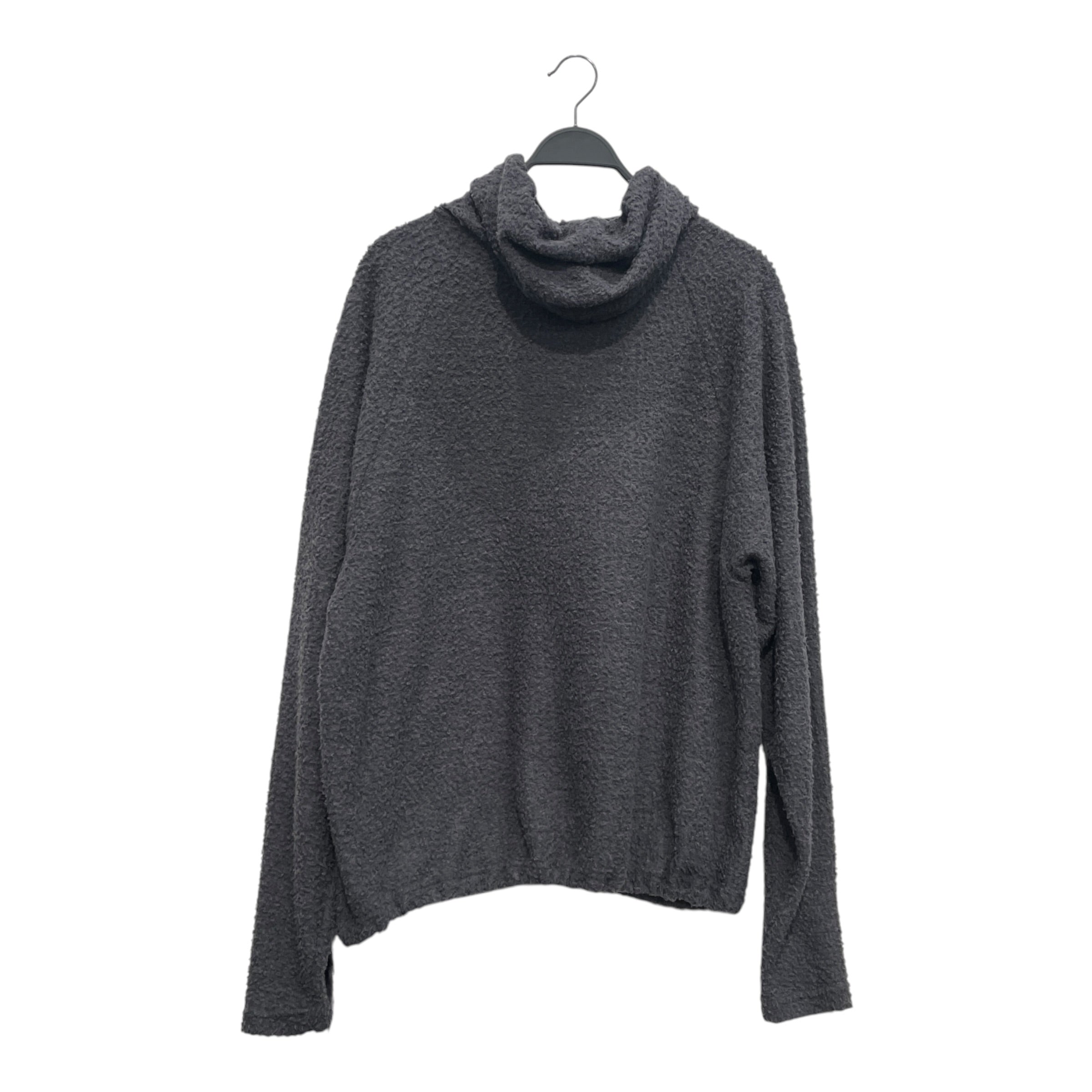 GNUHR/Hoodie/5/Wool/GRY/MOCKNECK view 2