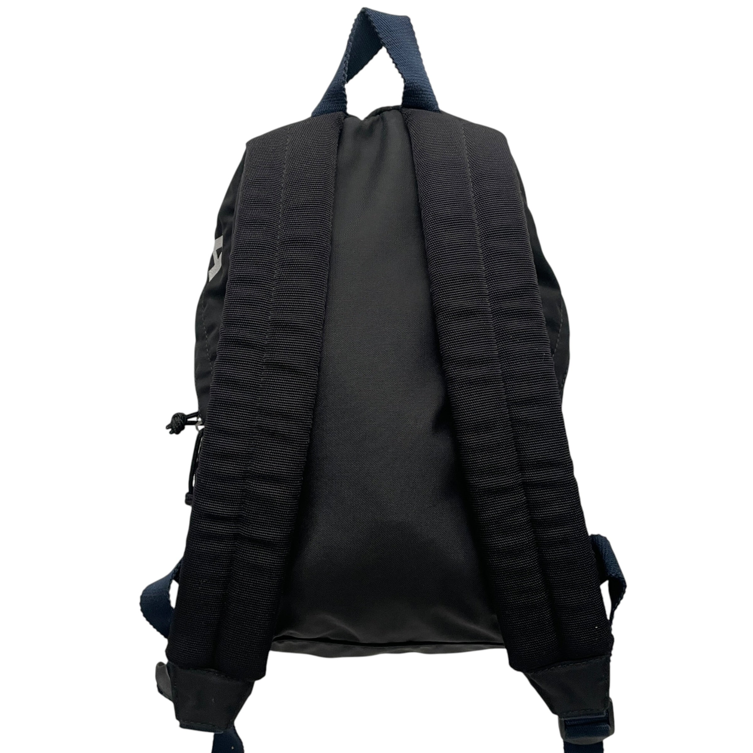 BALENCIAGA/Backpack/Nylon/BLK/NYLON WHEEL MINI/WHITE LOGO view 2