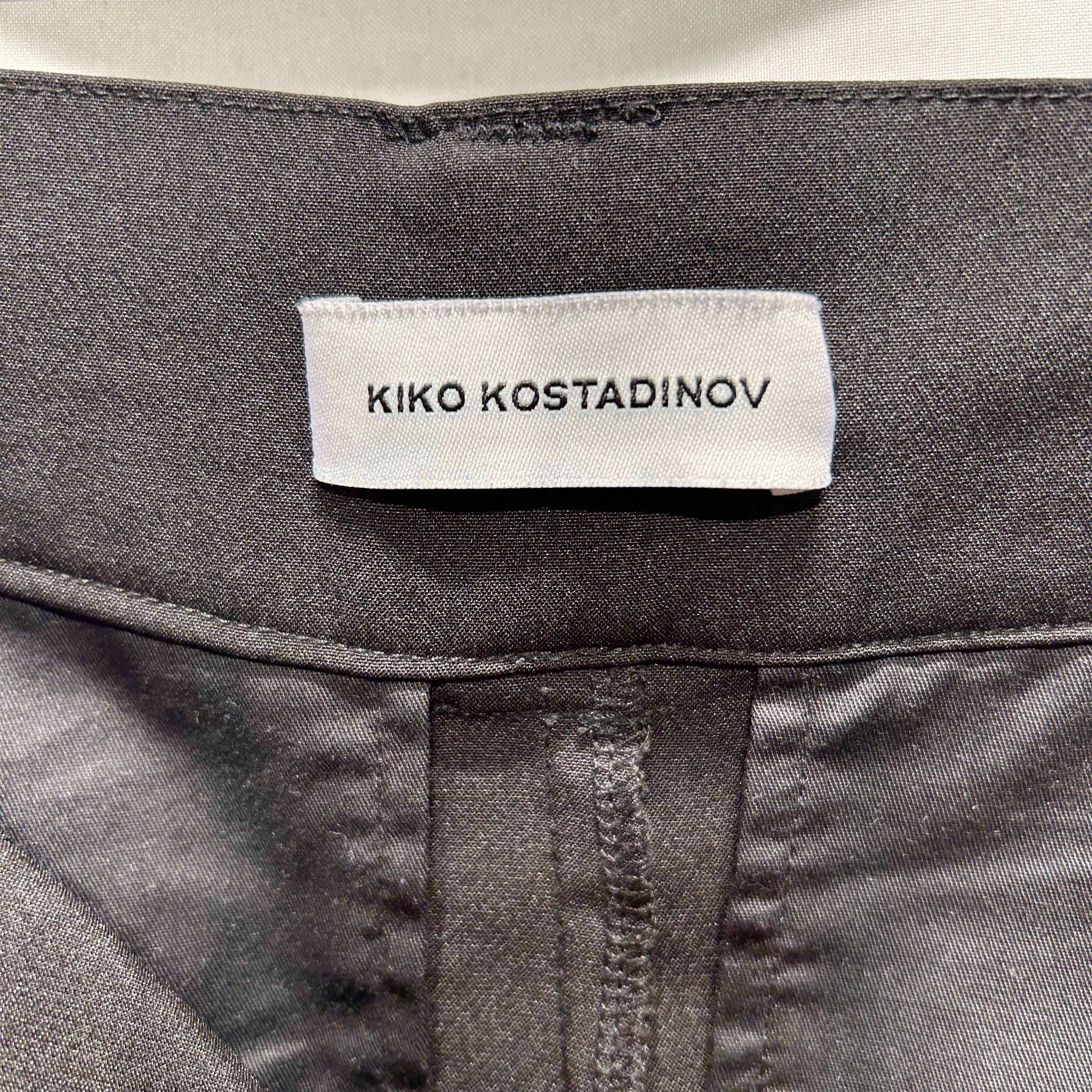 Kiko Kostadinov/Slacks/M/Polyester/BLK/IRENE TROUSERS view 3