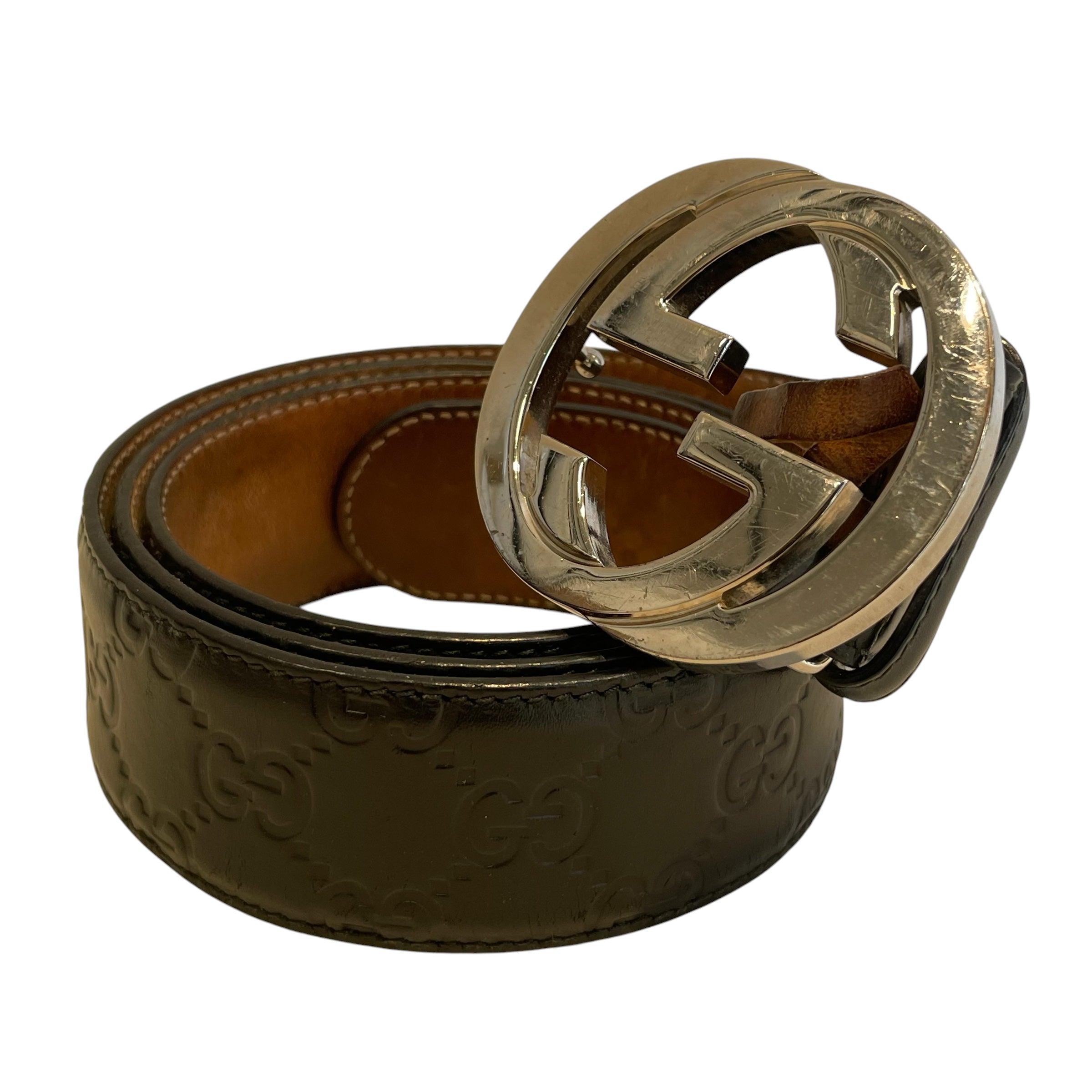 GUCCI/Belt/Leather/BLK/M's/#411924CWC1N9538525040 view 1