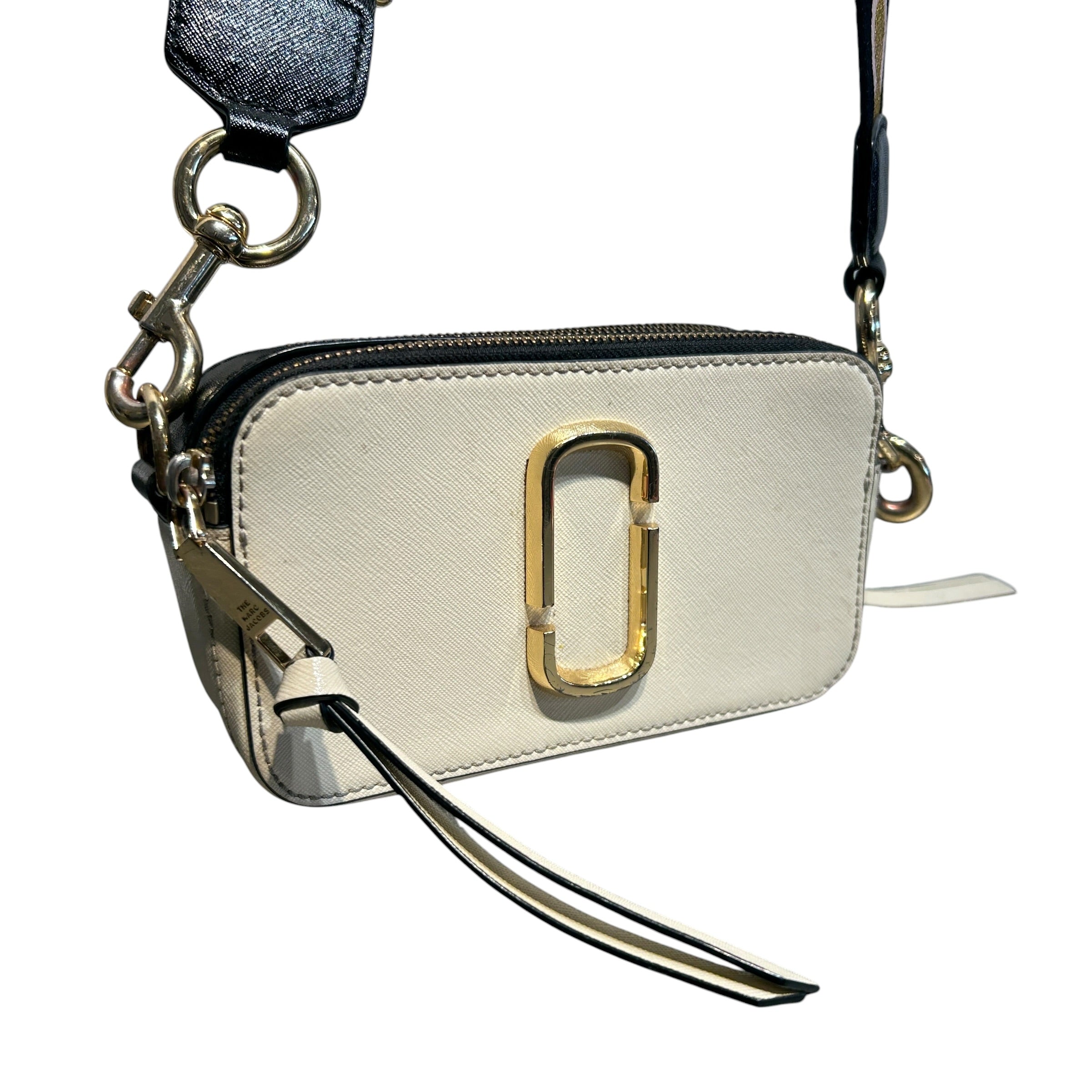 MARC JACOBS/Cross Body Bag/Leather/CRM/Snapshot Bag view 7