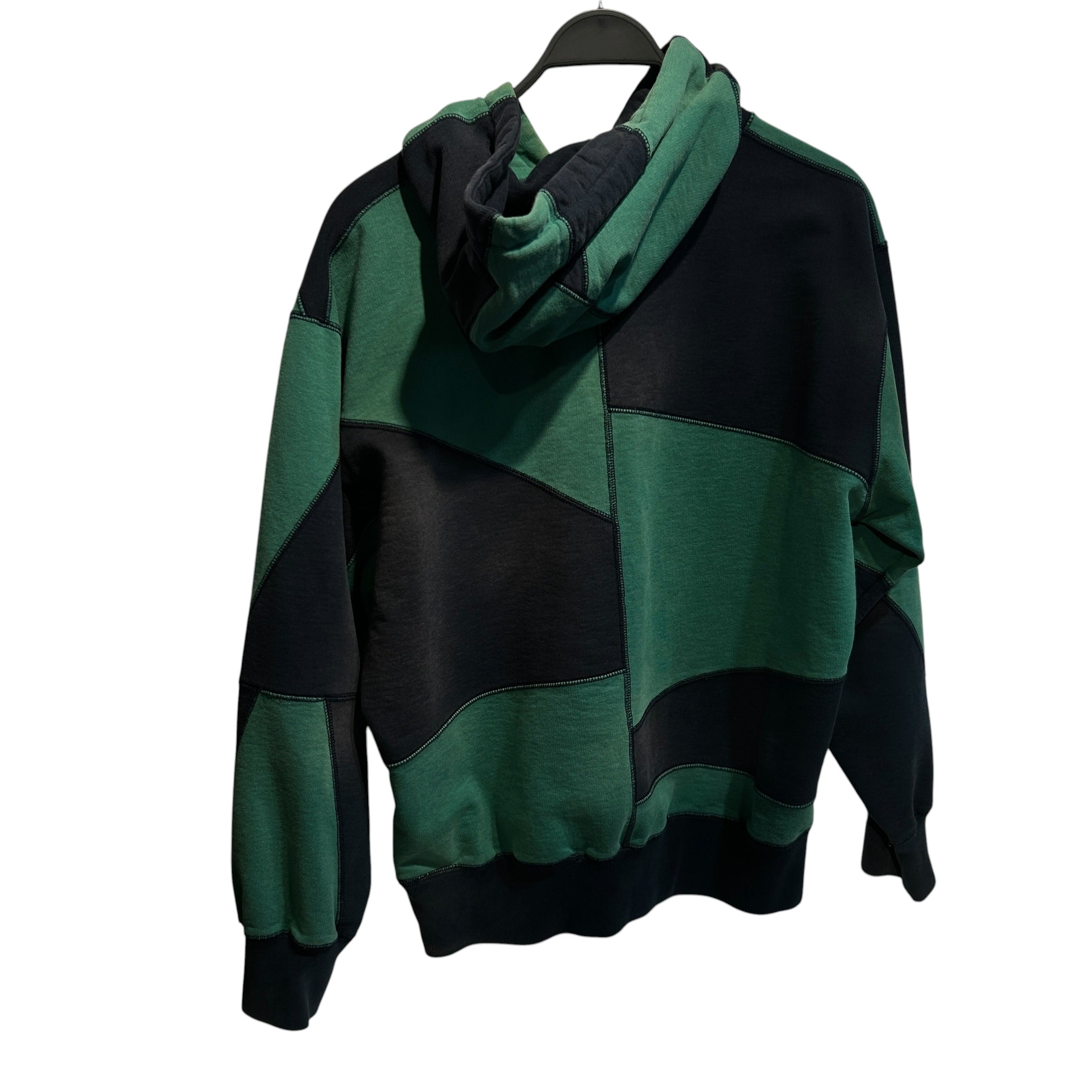 Supreme/Hoodie/S/Stripe/Cotton/NVY/GREEN LINES view 2