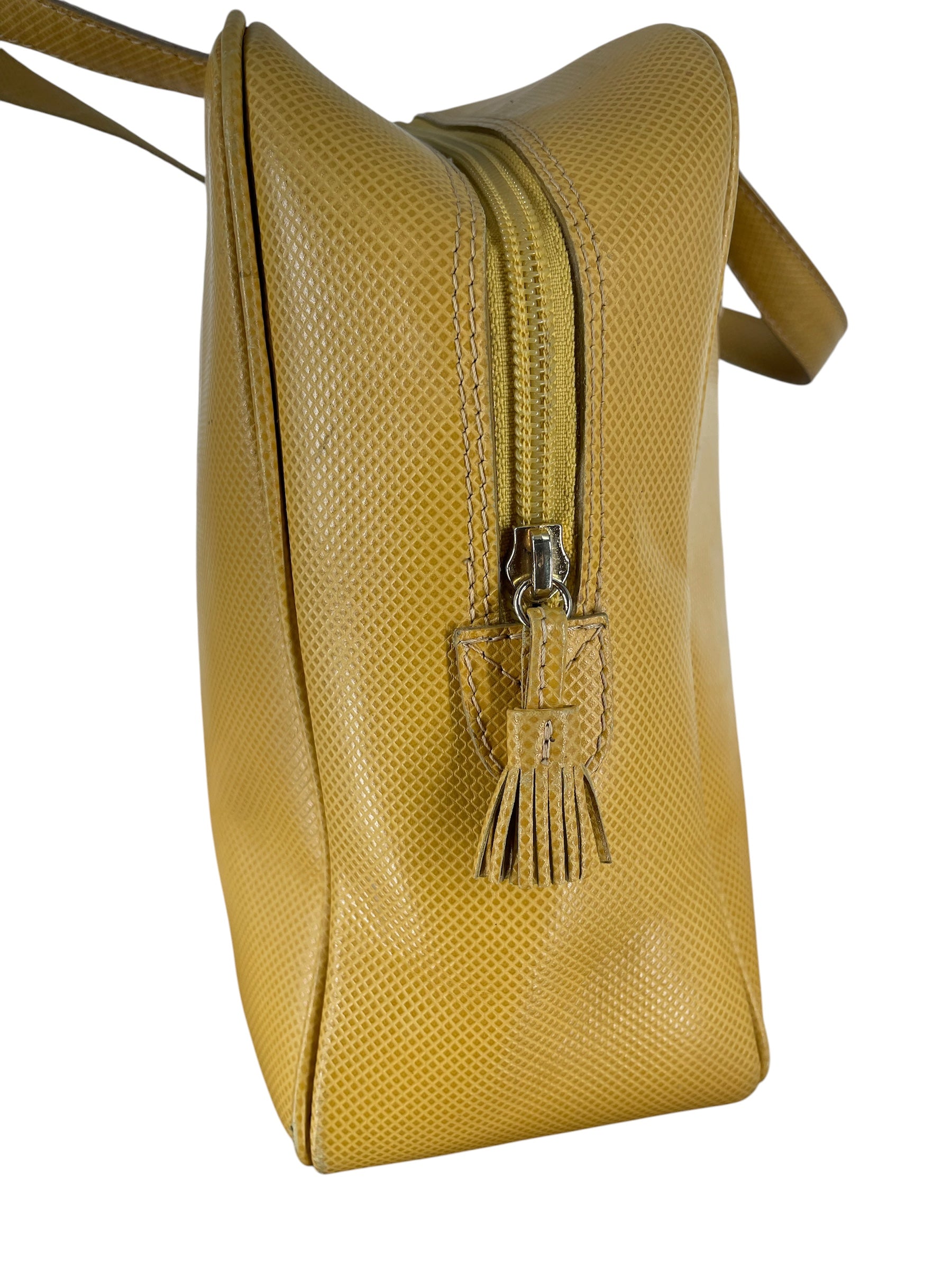 BOTTEGA VENETA/Hand Bag/Leather/YEL/BOSTON BAG TOP HANDLE view 6