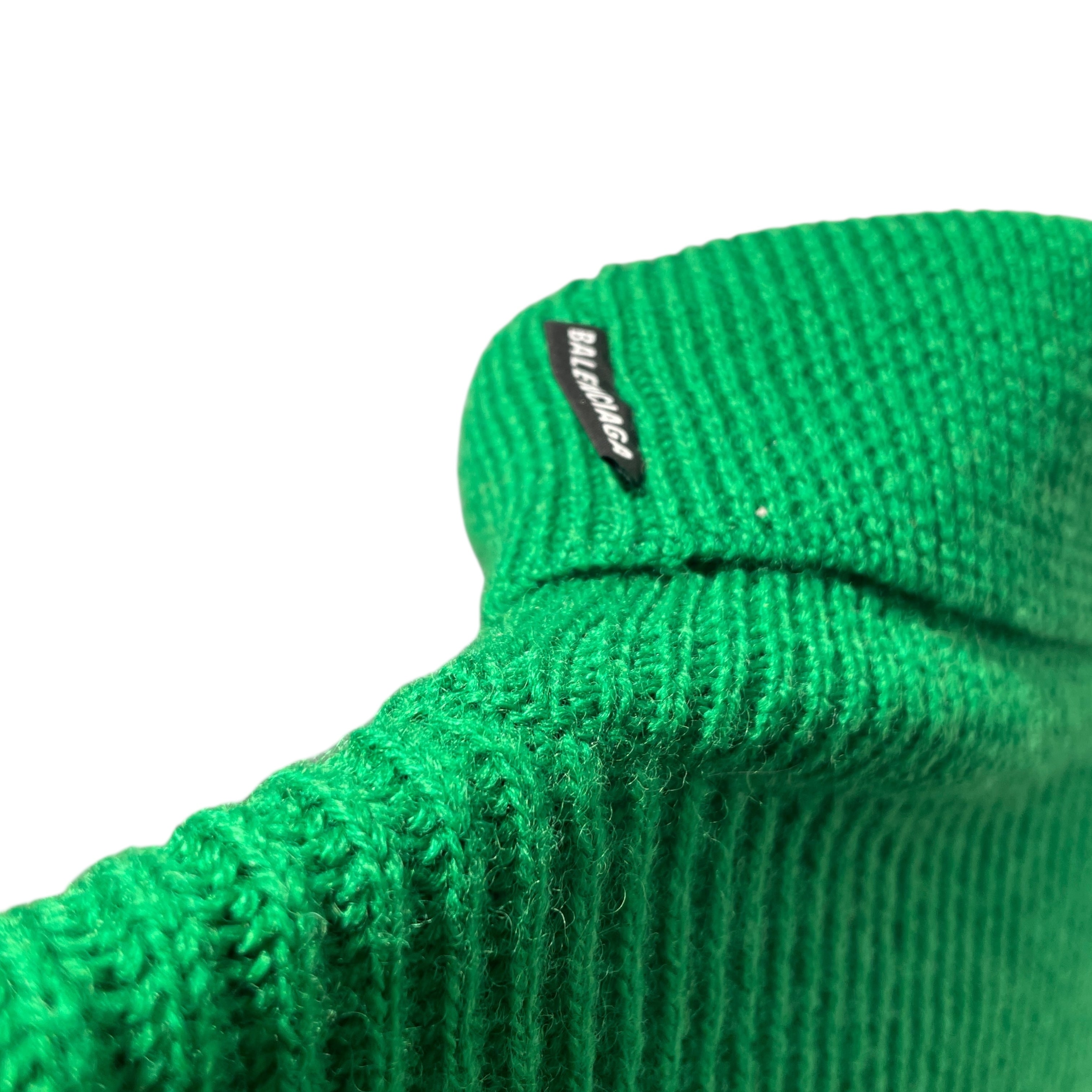 BALENCIAGA/Sweater/XS/Cotton/GRN/oversizd turtleneck view 3