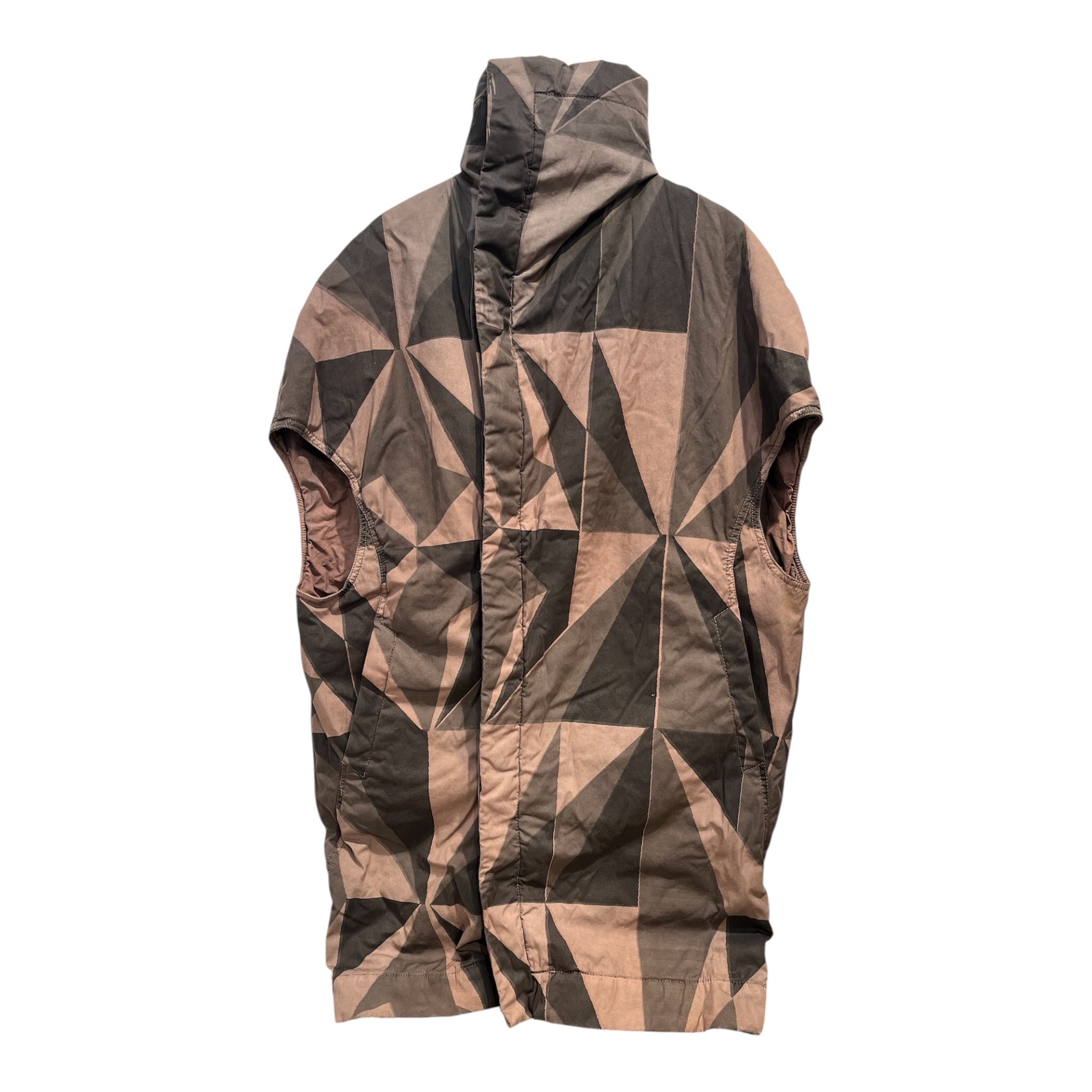 RICK OWENS DRKSHDW/Coat/CAP SLEEEVE- TURTLE NECK view 1