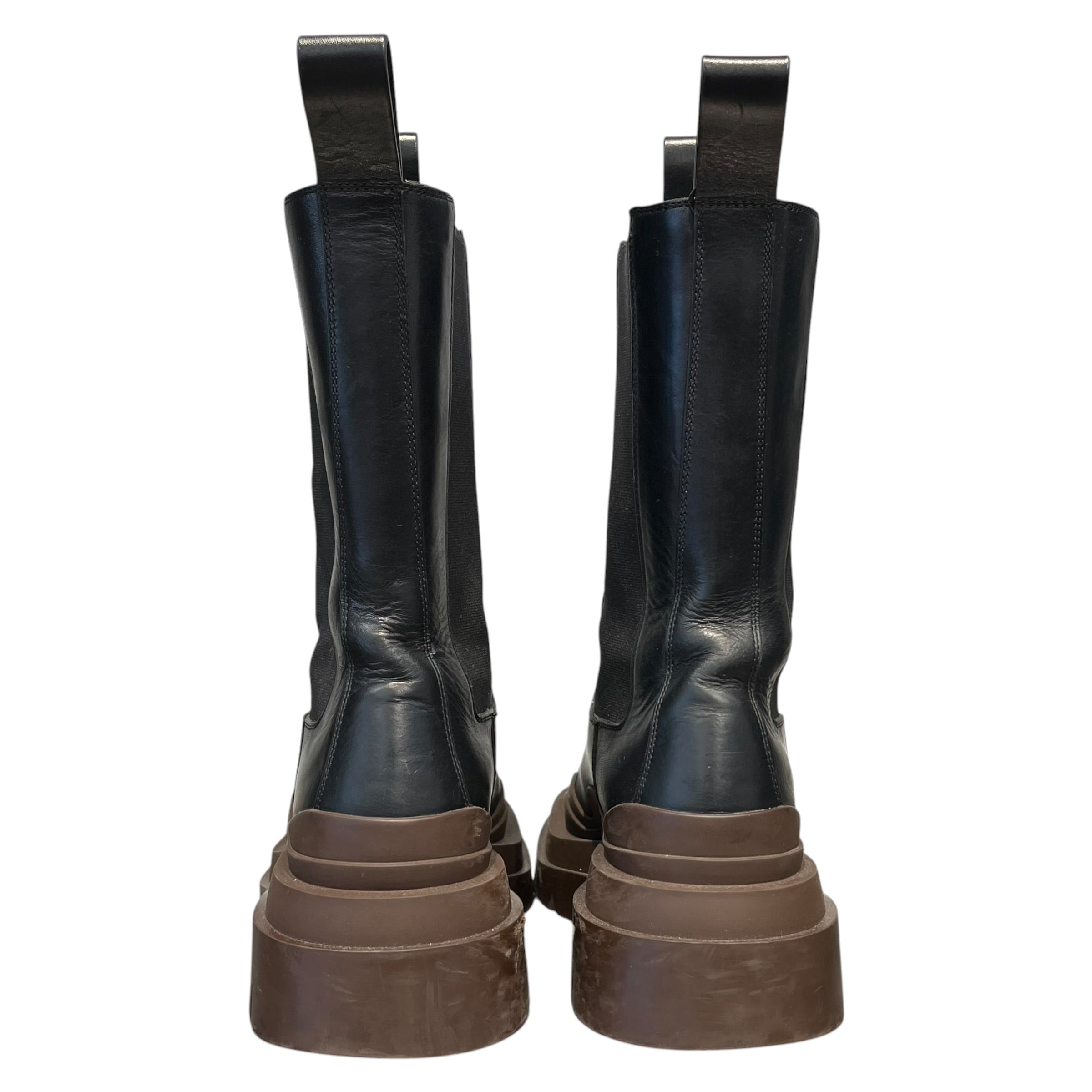 BOTTEGA VENETA/Chelsea Boots/EU 37.5/Nylon/BLK/ view 4