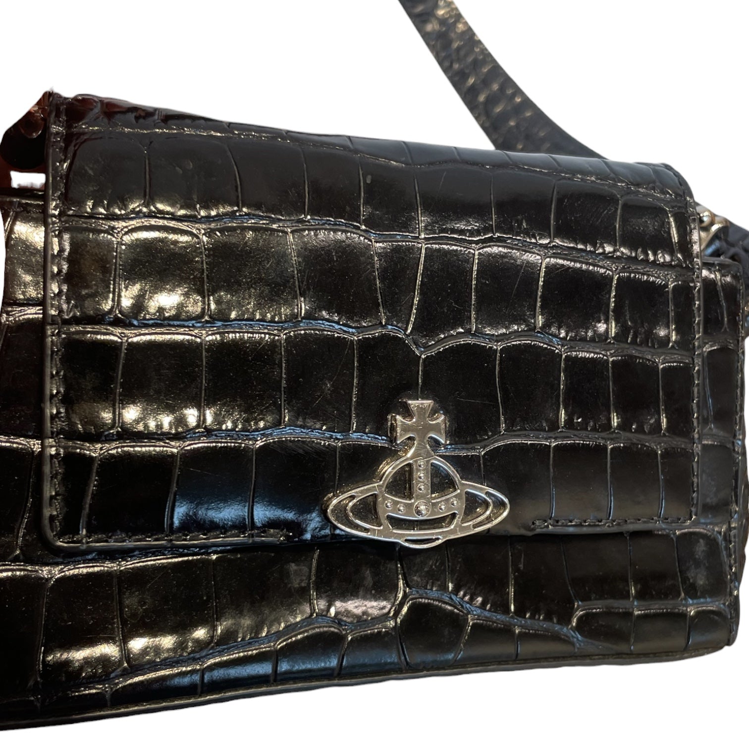 Vivienne Westwood/Hand Bag/Leather/BLK/ view 4