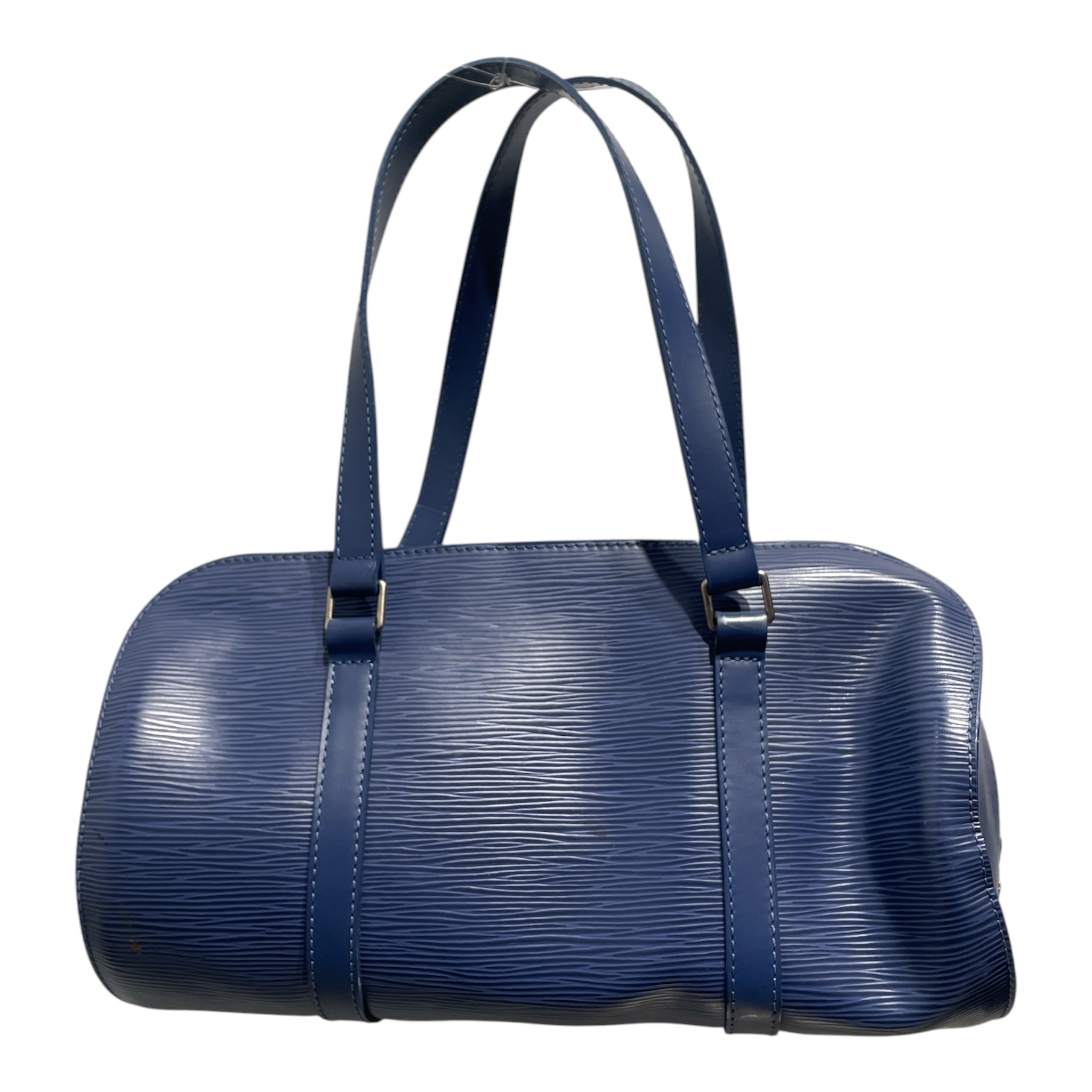LOUIS VUITTON/Hand Bag/Stripe/BLU/EPI LEATHER SOUFFLOT BLUE view 2