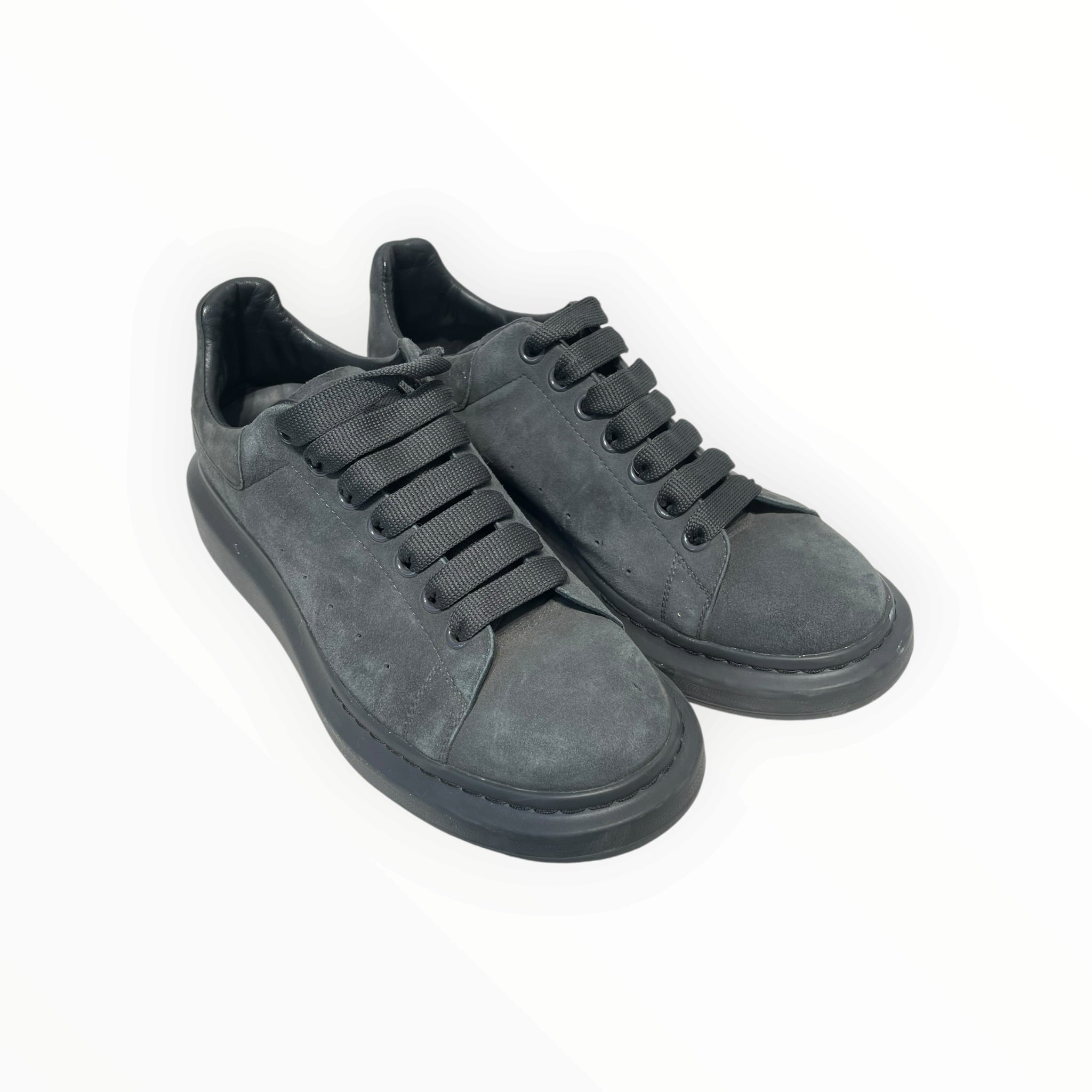 Alexander McQueen/Low-Sneakers/EU 43/Suede/GRY/PLATFROM SNEAKERS view 1
