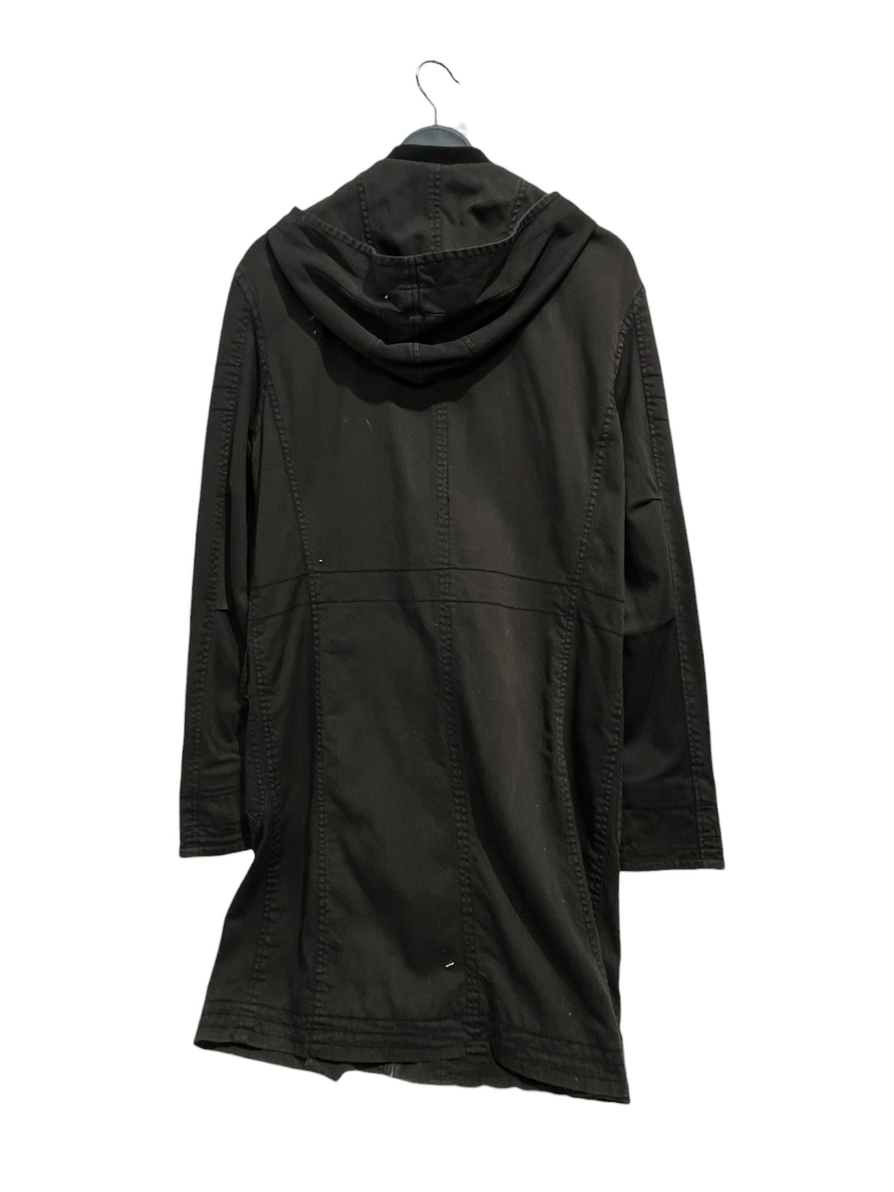 john varvatos/CONVERSE/Coat/S/Cotton/GRY/BUTTONS ALONG FRONT/COLLAR view 2