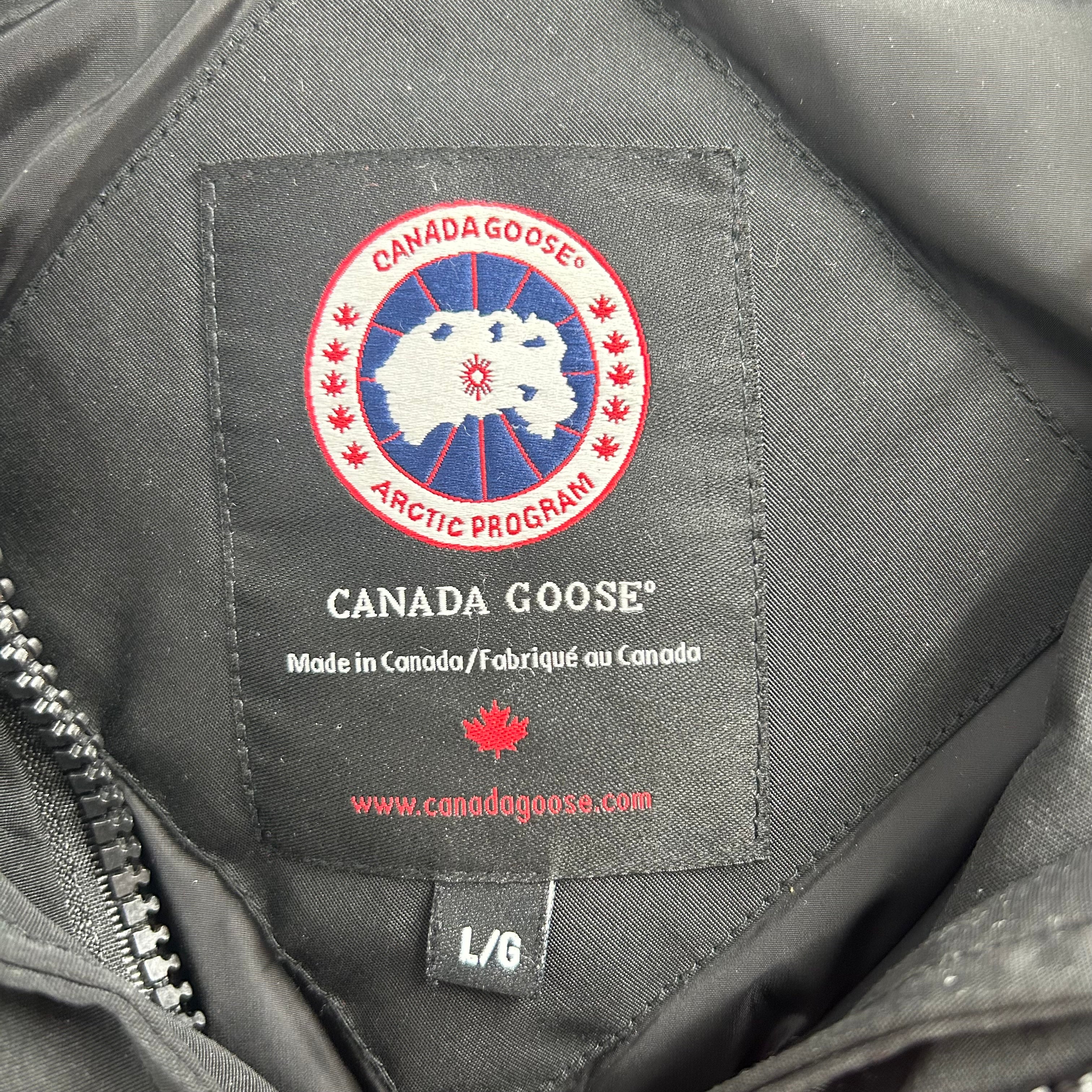 CANADA GOOSE/Puffer Jkt/L/Nylon/BLK/BUTTONED DOWN PARKA view 3