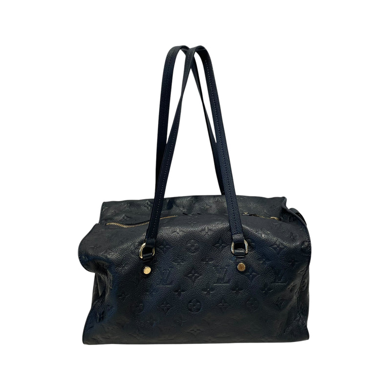 LOUIS VUITTON/Hand Bag/S/Monogram/Leather/BLK/INSPIREE