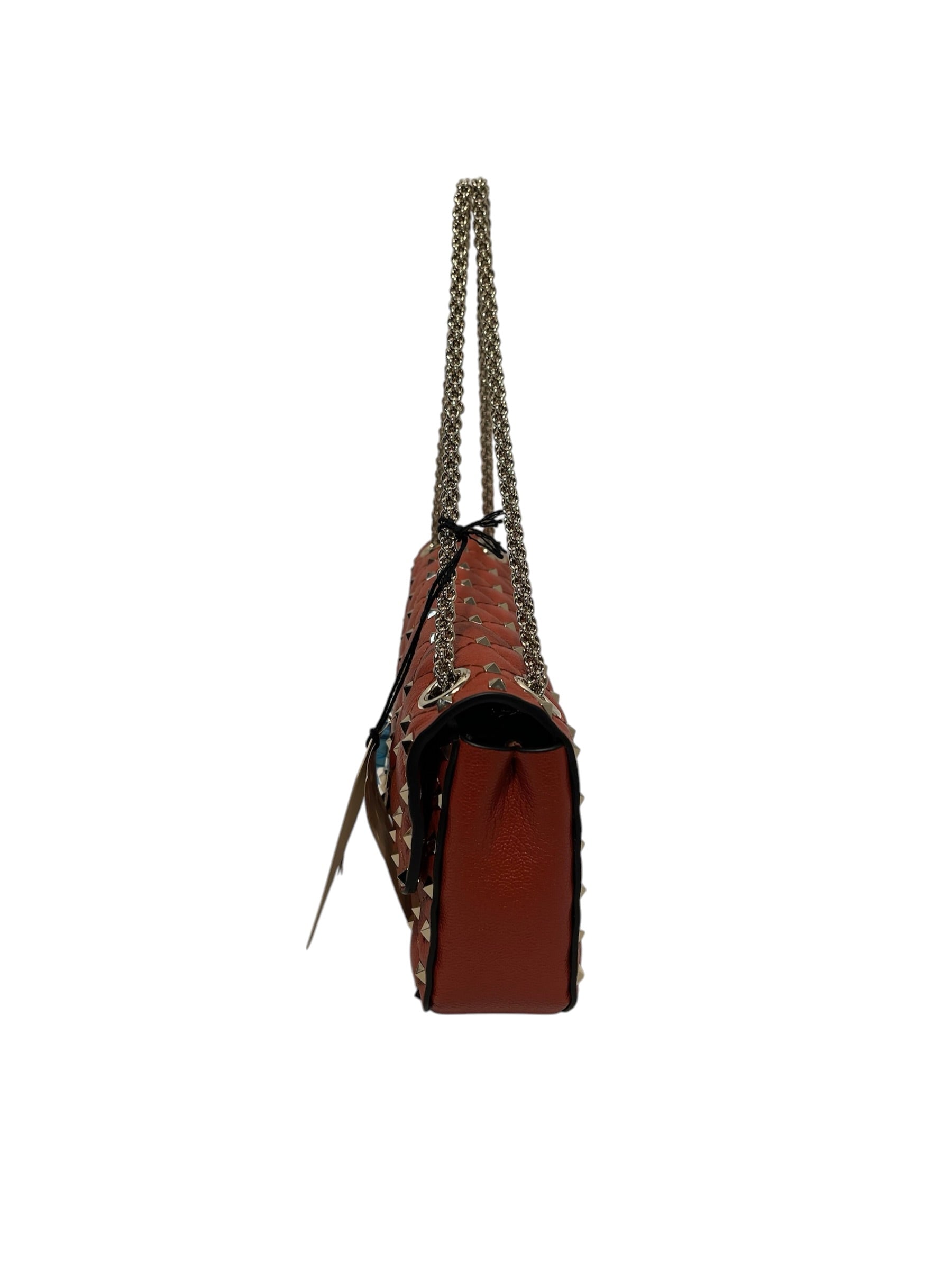 VALENTINO GARAVANI/Cross Body Bag/Leather/RED/Rockstud view 2