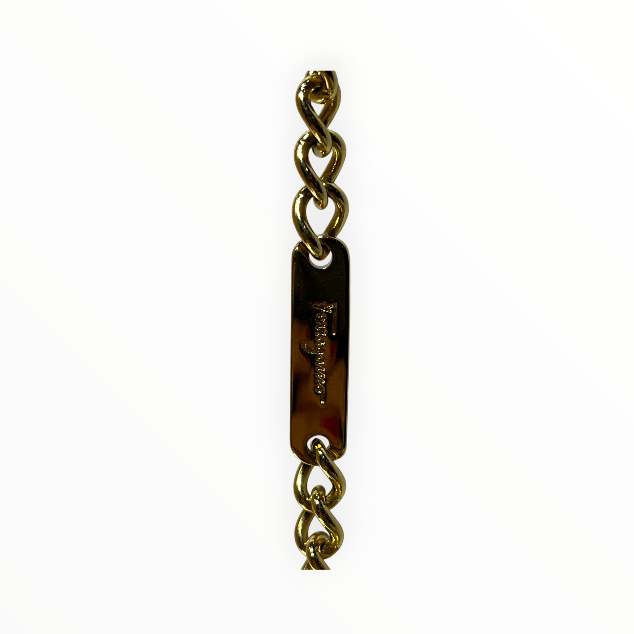 Salvatore Ferragamo/Cross Body Bag/Leather/BEG/vara bow mini chain view 9
