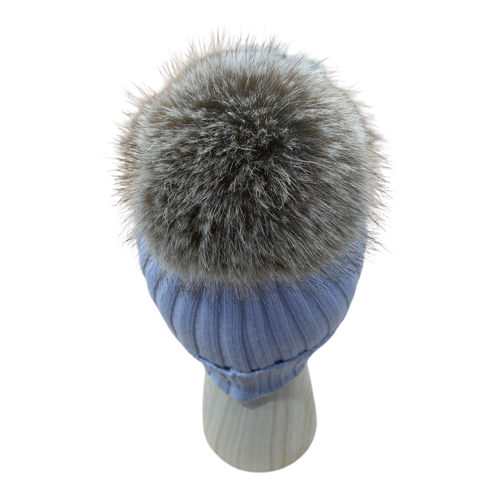 MONCLER/Beanie/OS/Cotton/BLU/ view 2