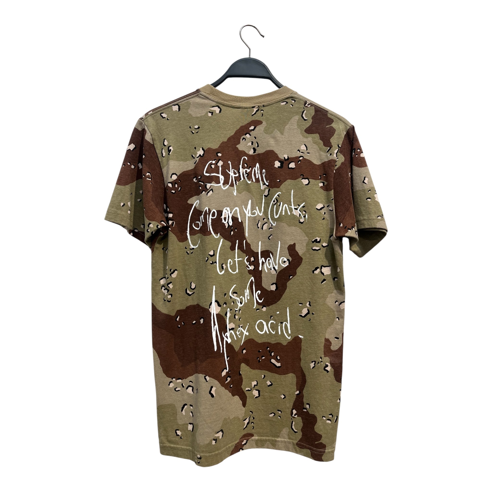 Supreme/T-Shirt/S/Cotton/KHK/Camouflage/APHEX TWINS view 2
