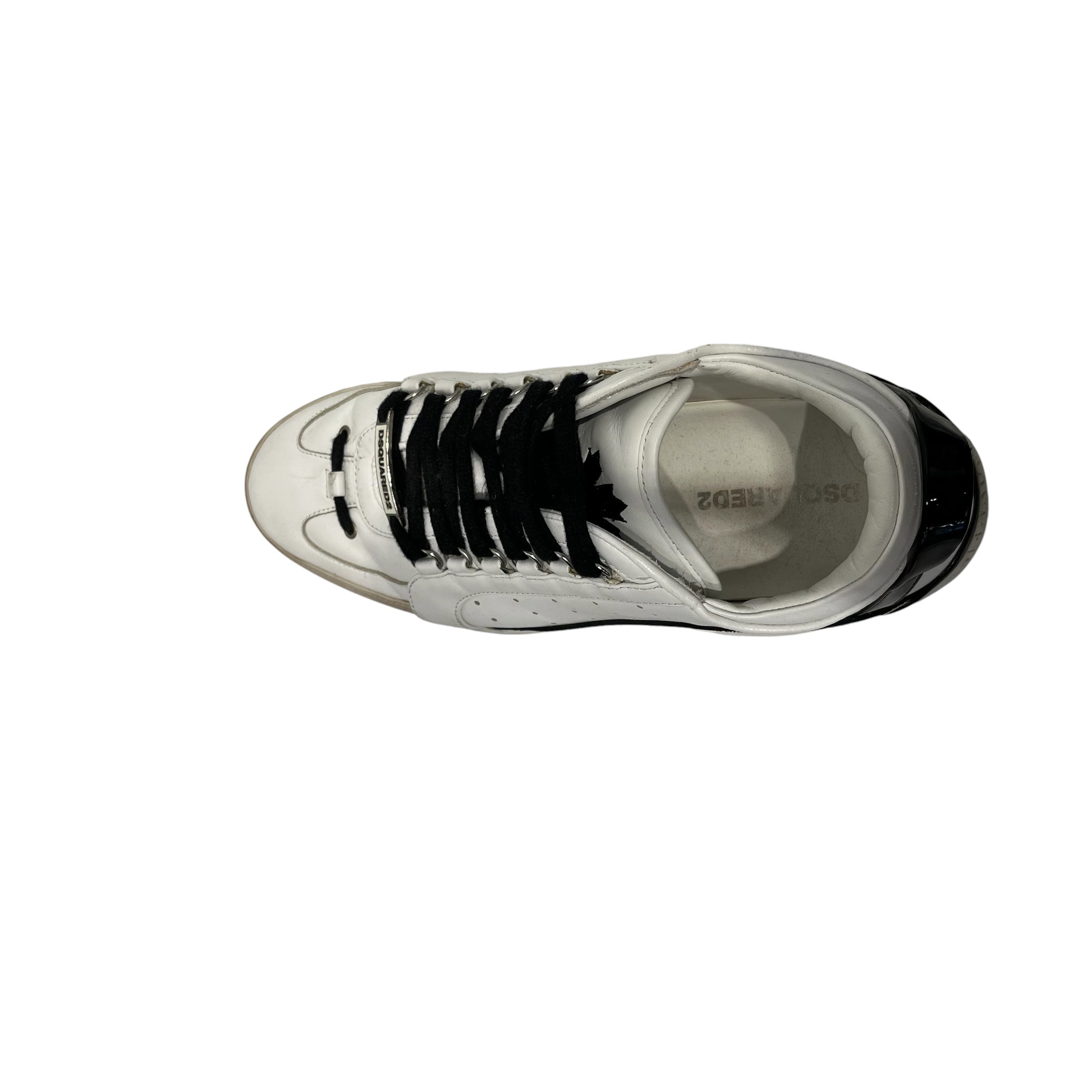 DSQUARED2/Low-Sneakers/EU 43/Leather/WHT/ view 3