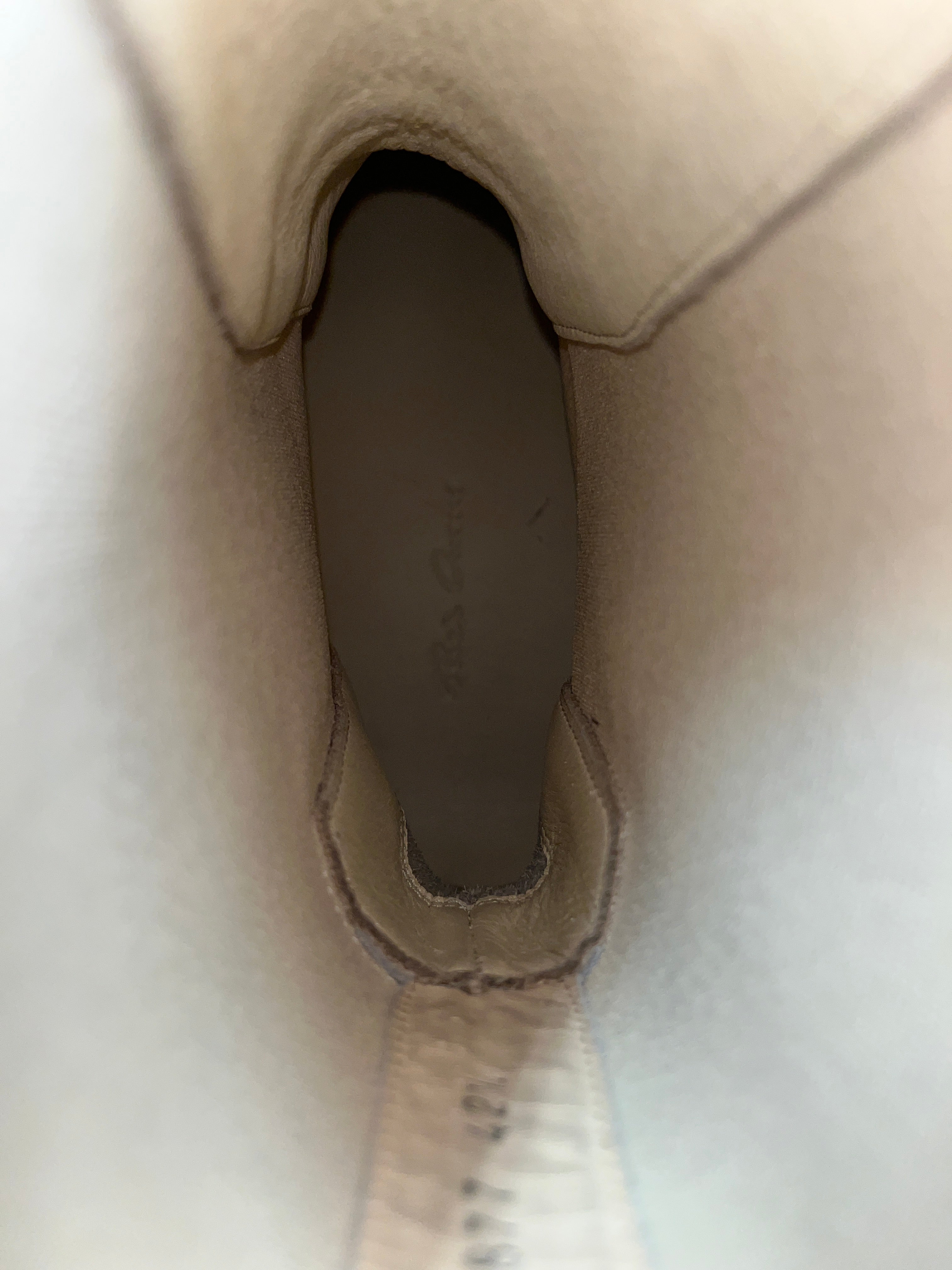 Rick Owens/Pull-On Boots/EU 42.5/Leather/CRM/Beatle Turbo Cyclops view 3