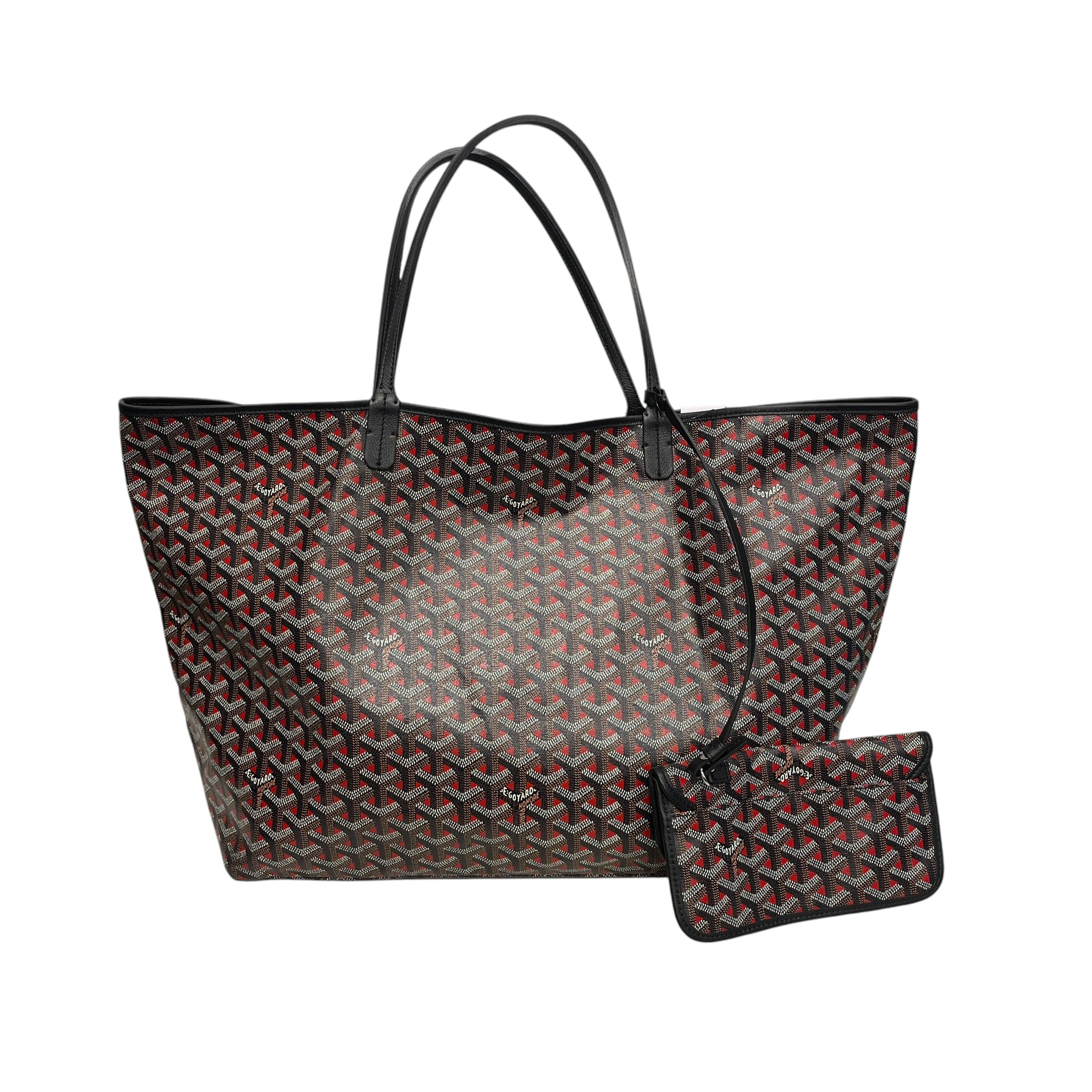 GOYARD/Tote Bag/Monogram/Leather/RED/SAINT LOUIS CLAIRE VOIE RED view 2