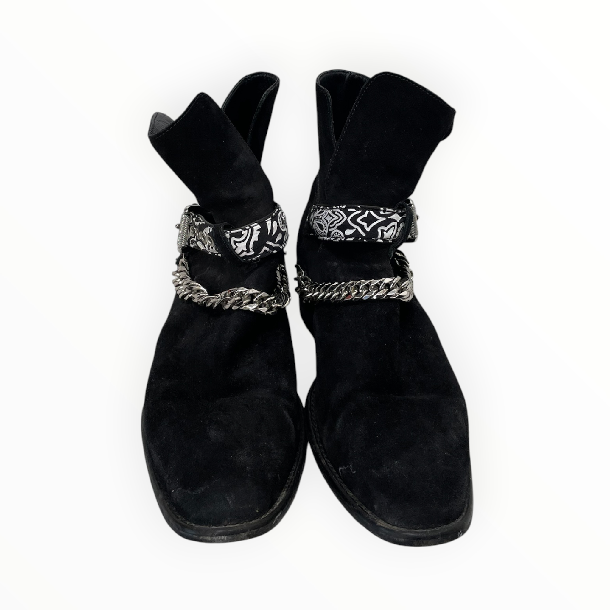 AMIRI/Boots/EU 42/BLK/BANDANA BUCKLE BOOTS view 3