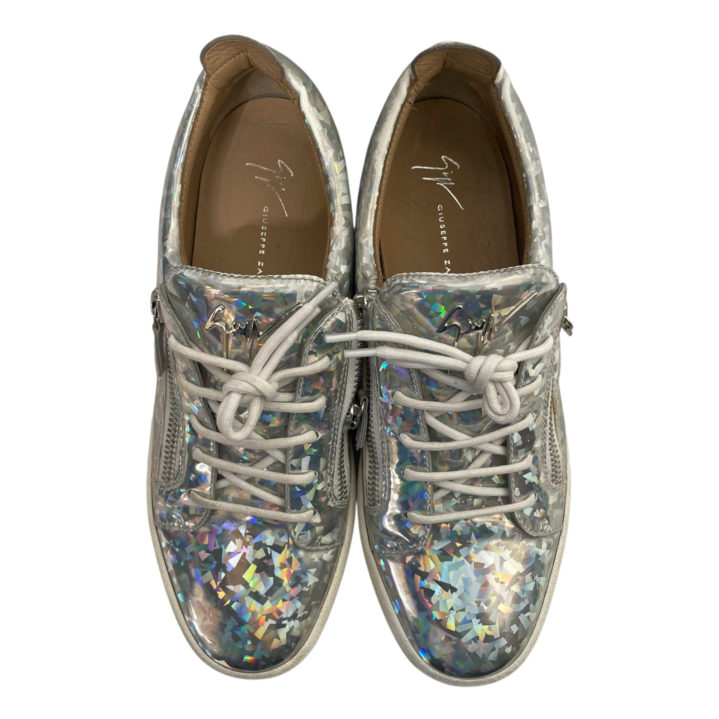 Giuseppe Zanotti/Low-Sneakers/EU 44/Iridescent/SLV/ view 5