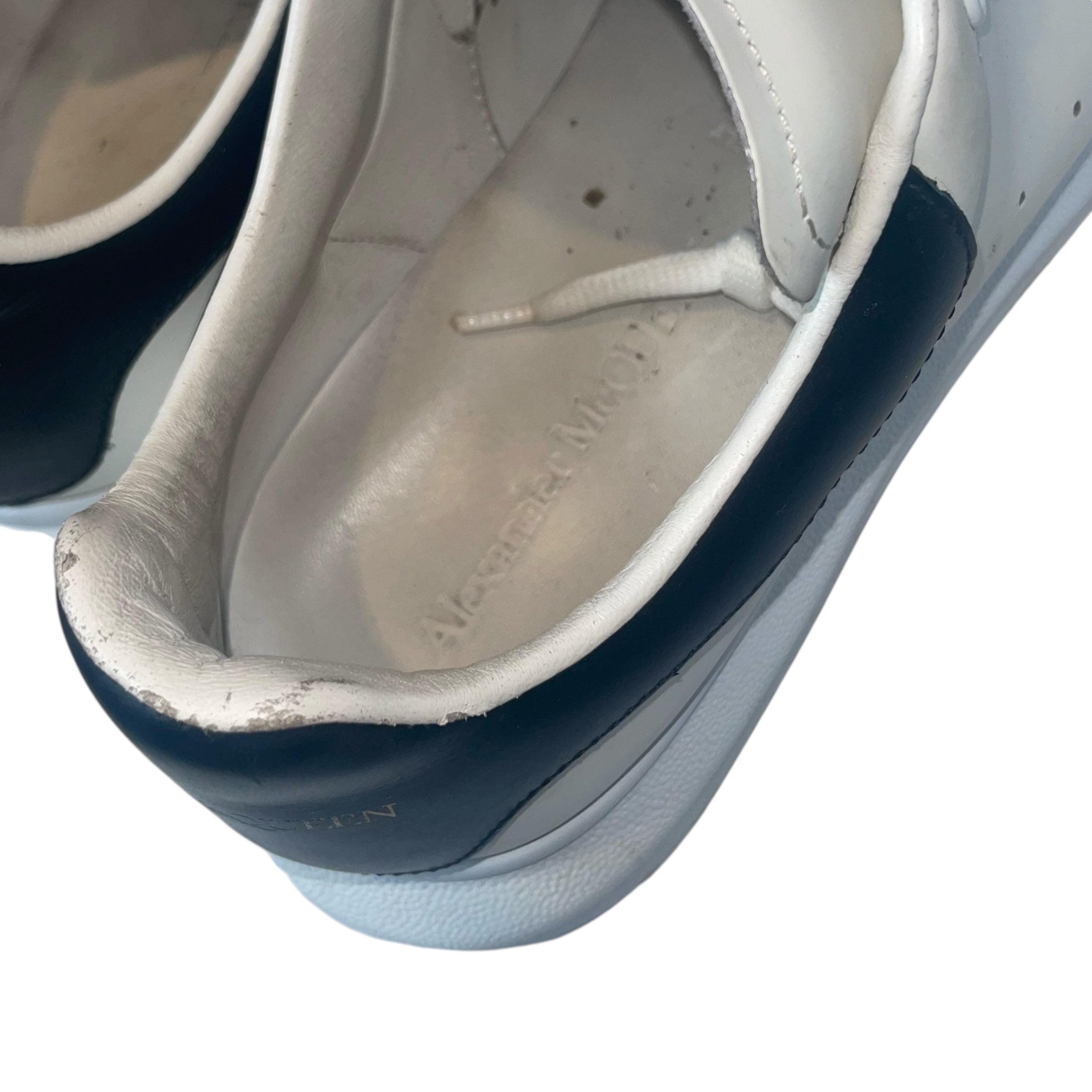 Alexander McQueen/Low-Sneakers/EU 41/Leather/WHT/OVERSIZED view 5
