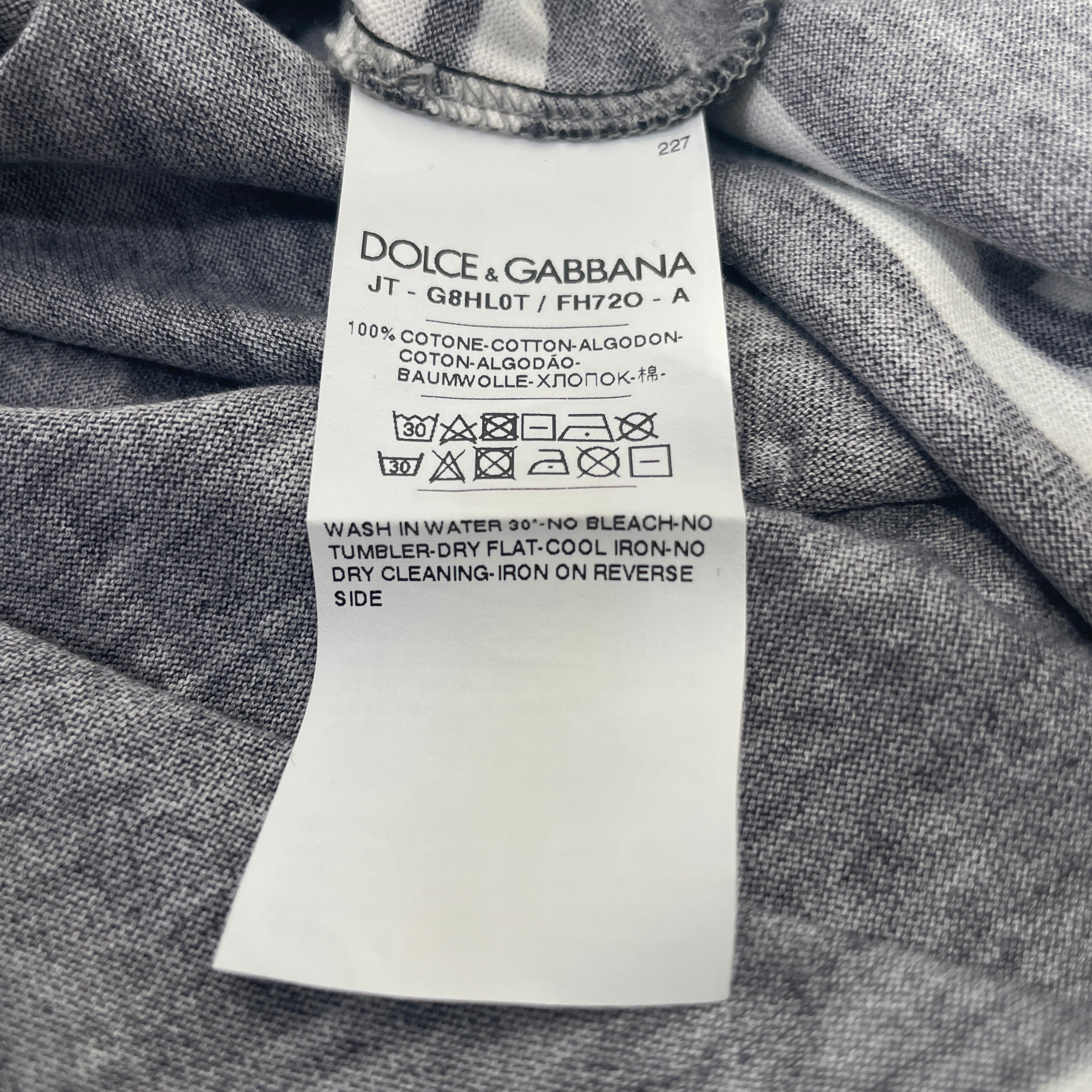 DOLCE&GABBANA/T-Shirt/52/Cotton/BLK/Graphic/#DGMILLENNIAS view 3