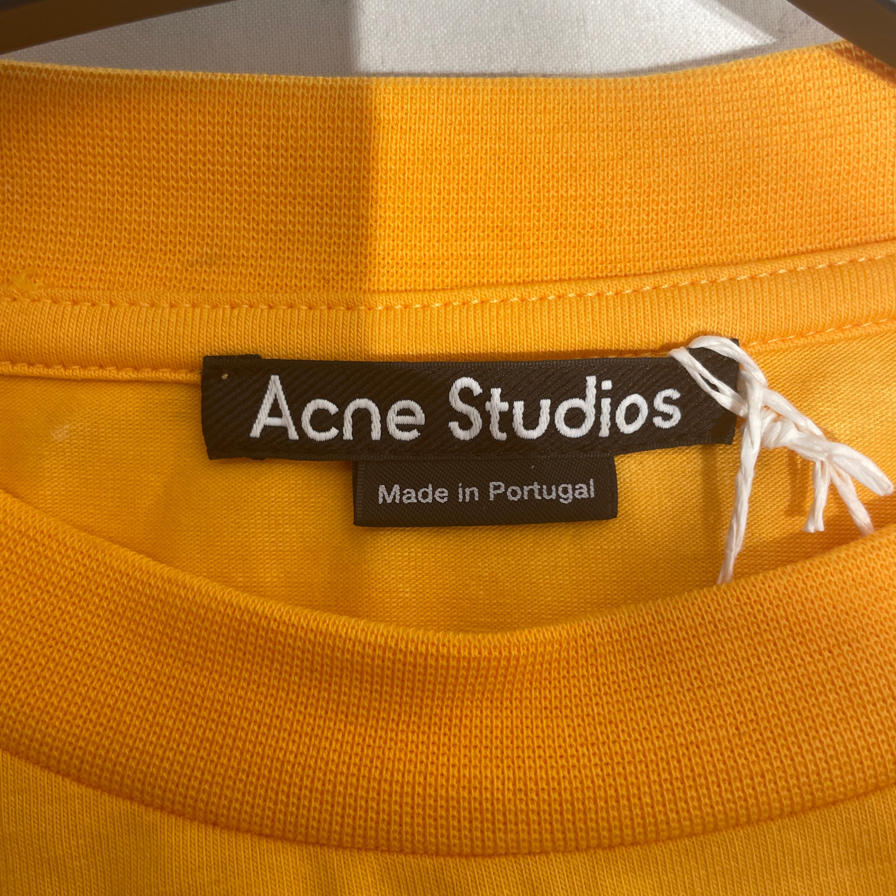 Acne Studios/T-Shirt/L/Cotton/YEL/EDVARD MUNCH LOVING WOMAN view 3