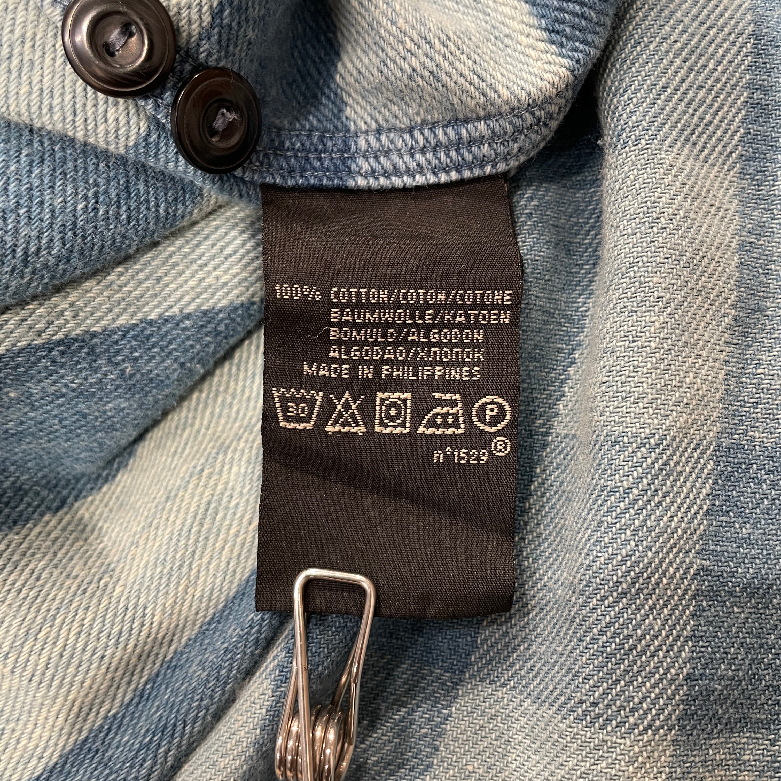 RRL/LS Shirt/XL/Cotton/BLU/PLAID BUTTON DOWN view 4