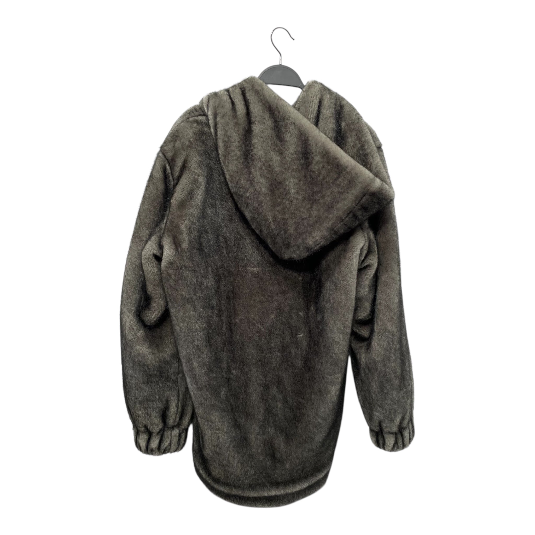 Helmut Lang/Coat/42/Fake Fur/GRY/ view 2