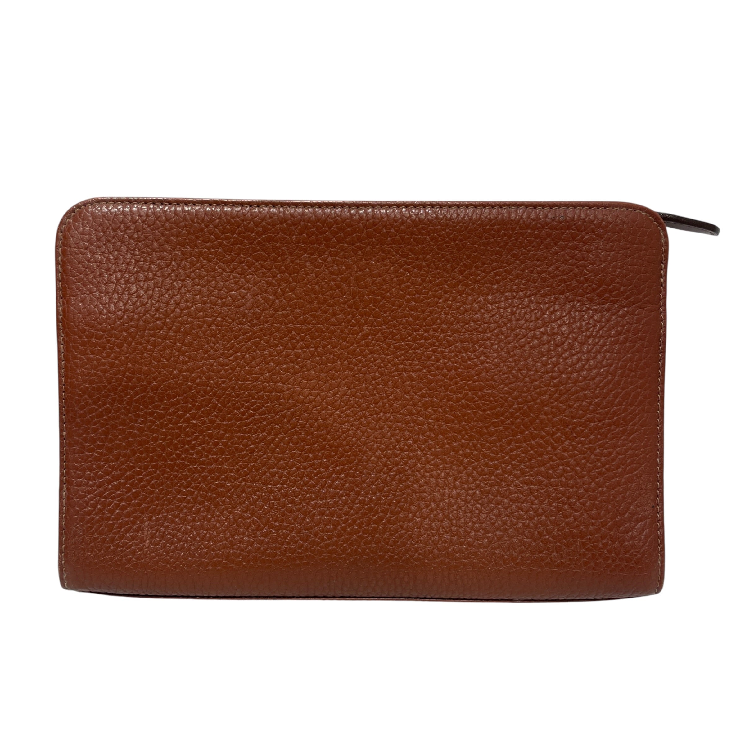 BURBERRY/Pouch/Leather/BRW/Toiletry Bag view 2