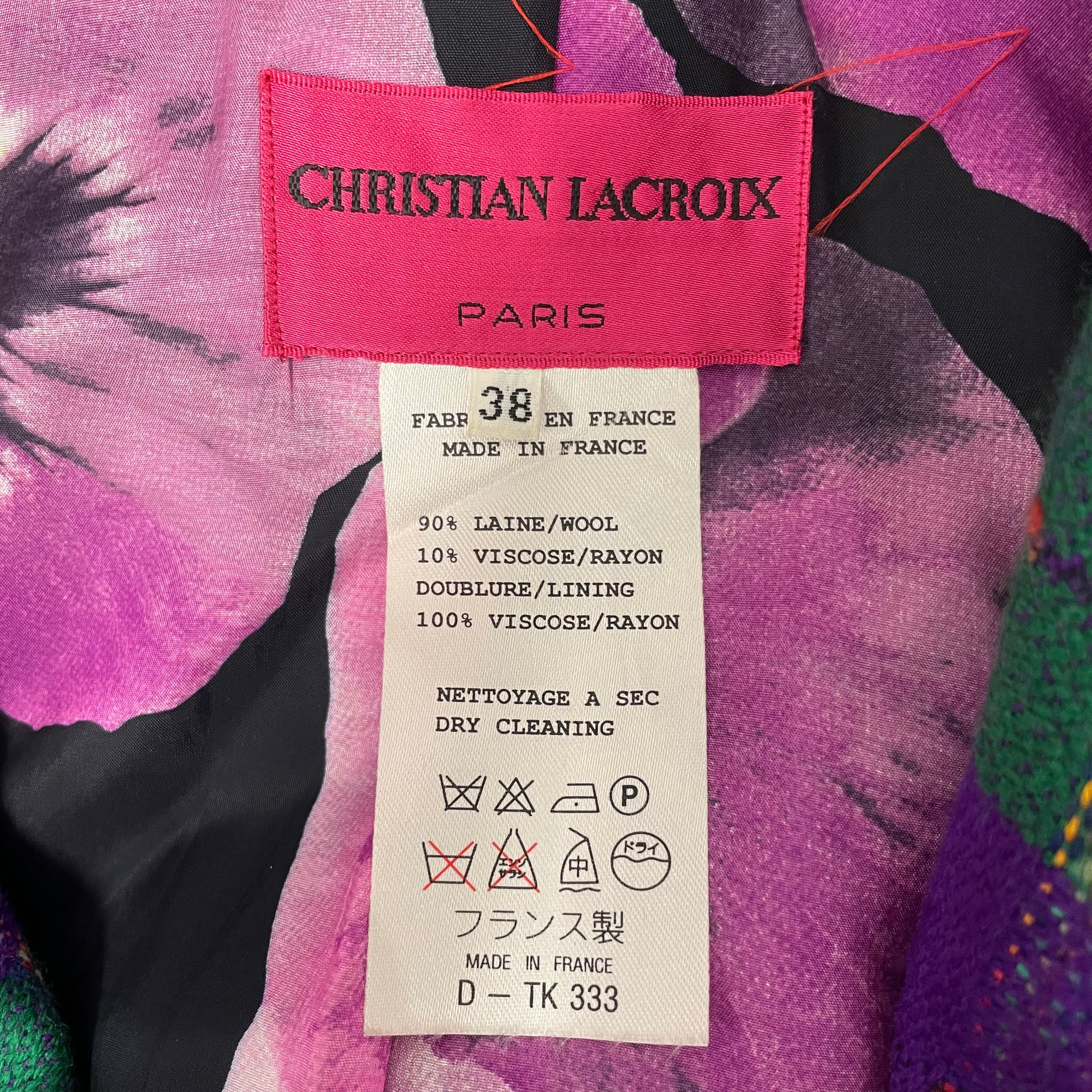 Christian Lacroix/T&B Set/38/GREEN/PPL/YELLOW view 5
