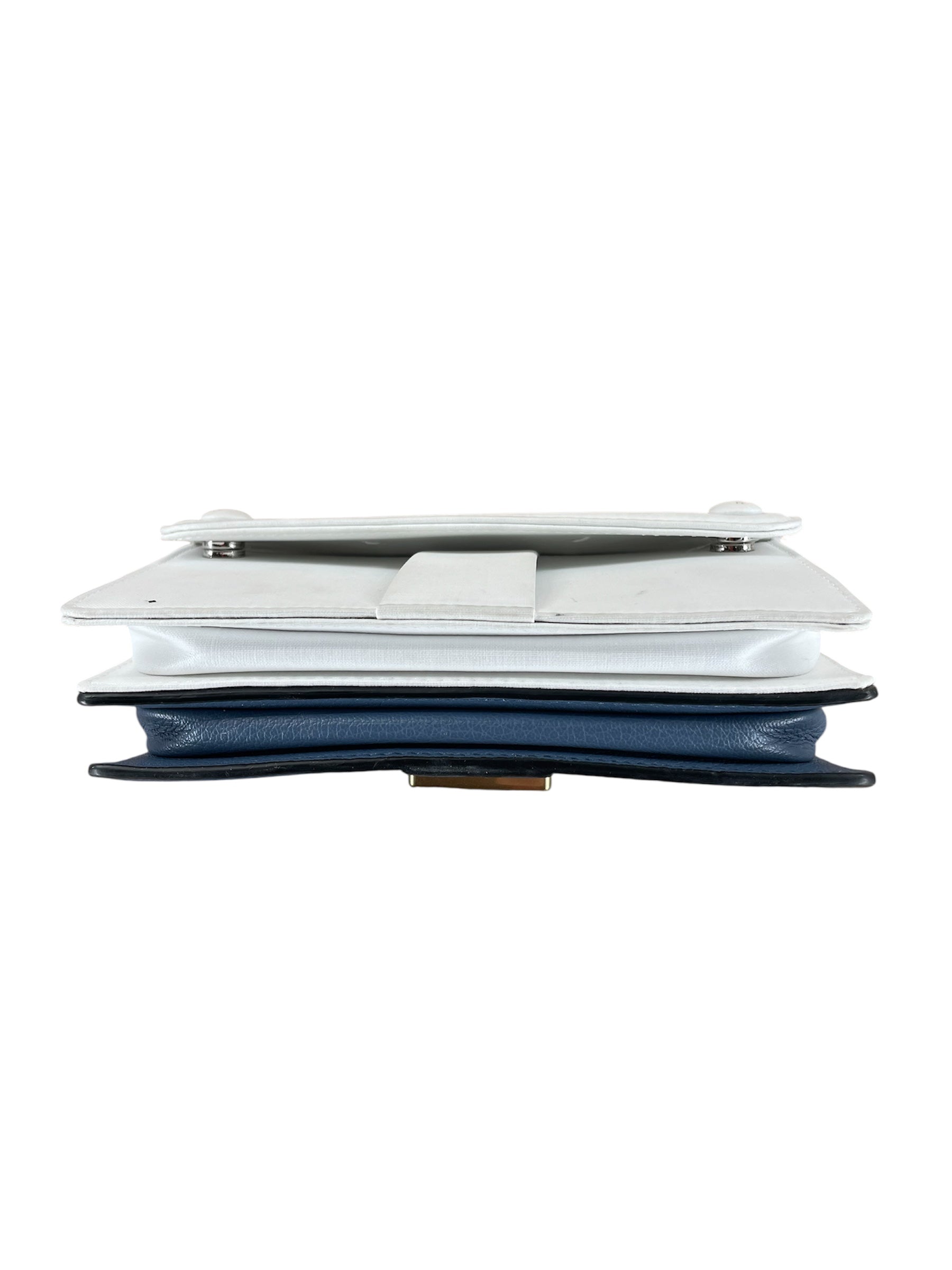 Maison Margiela/Clutch Bag/Leather/MLT/BLUE/WHITE LOCK BAG view 3
