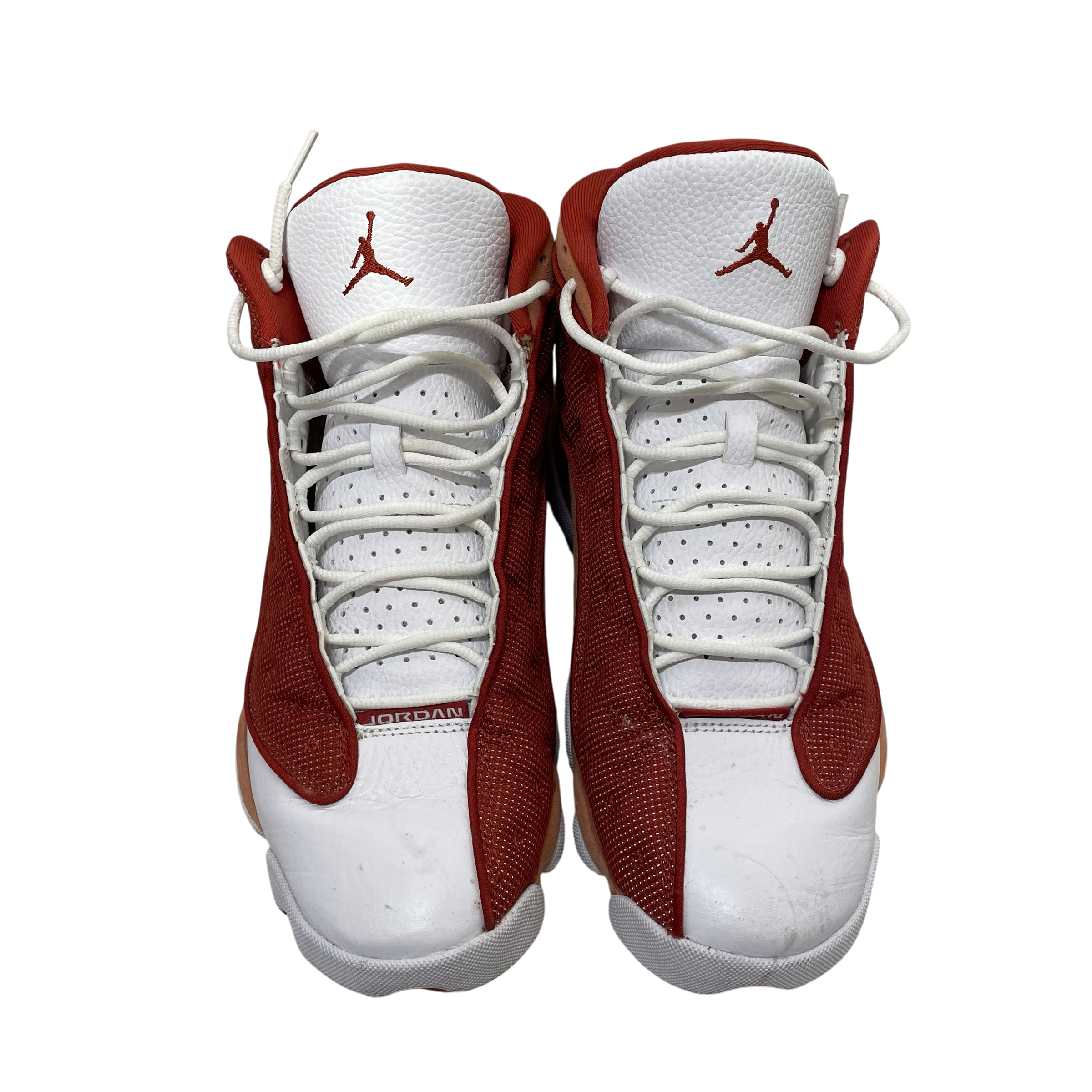 NIKE/Hi-Sneakers/US 11.5/Cotton/RED/DUNE RED view 2