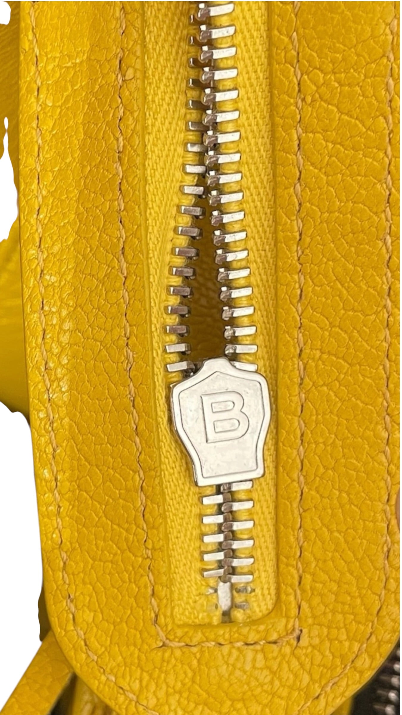 BALENCIAGA/Cross Body Bag/Leather/YEL/CITY BAG view 8